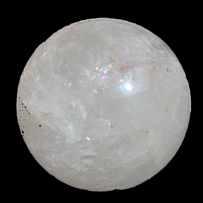 Clear Quartz sphere 70mm 475g in sunlight - Rocks and Things Store
