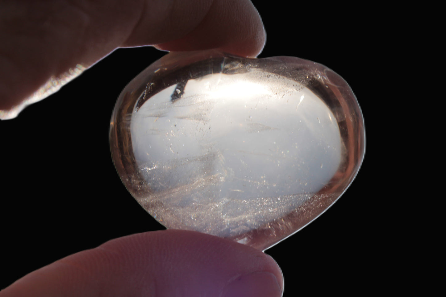 Clear Quartz heart 40g Rocks and Things