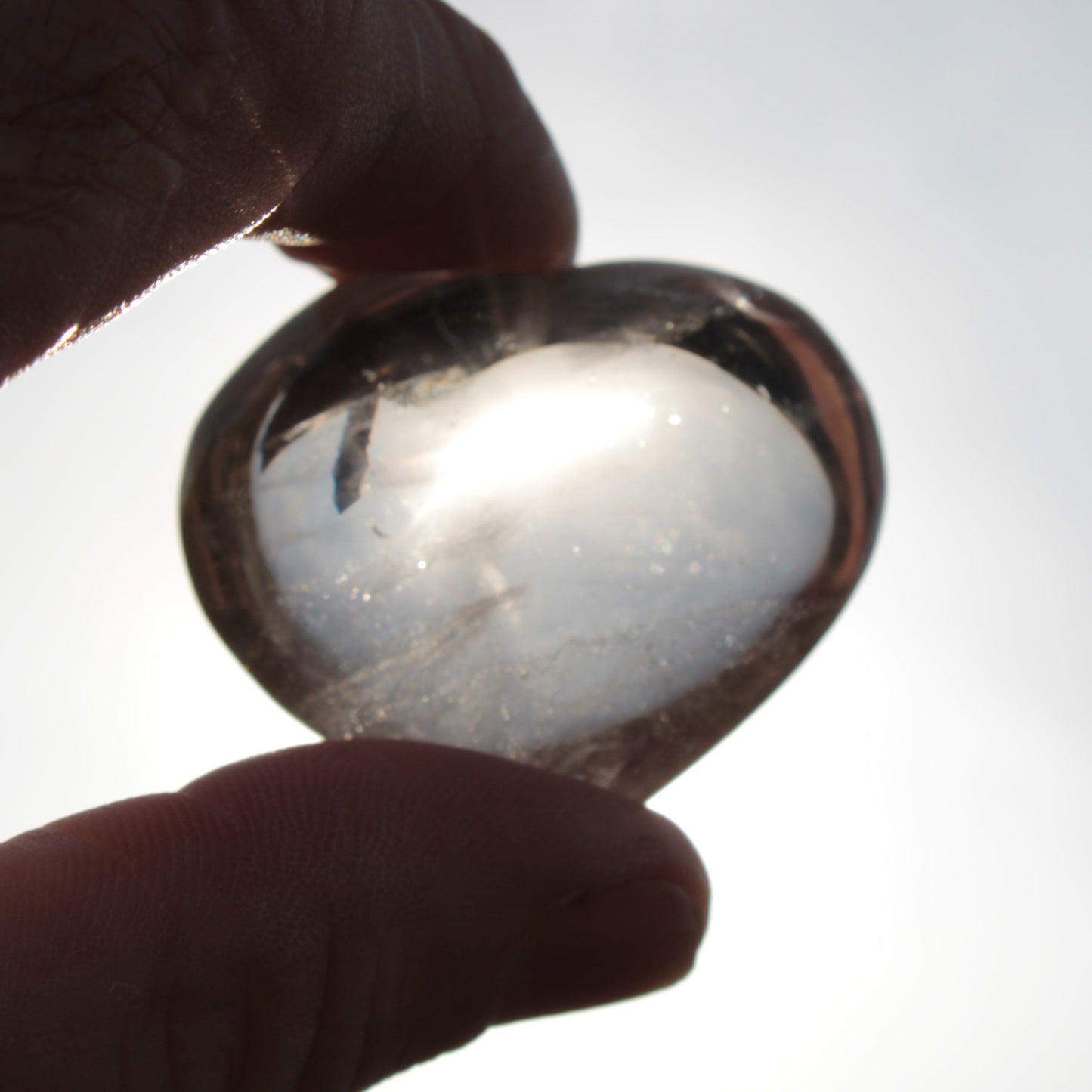 Clear Quartz heart 40g Rocks and Things