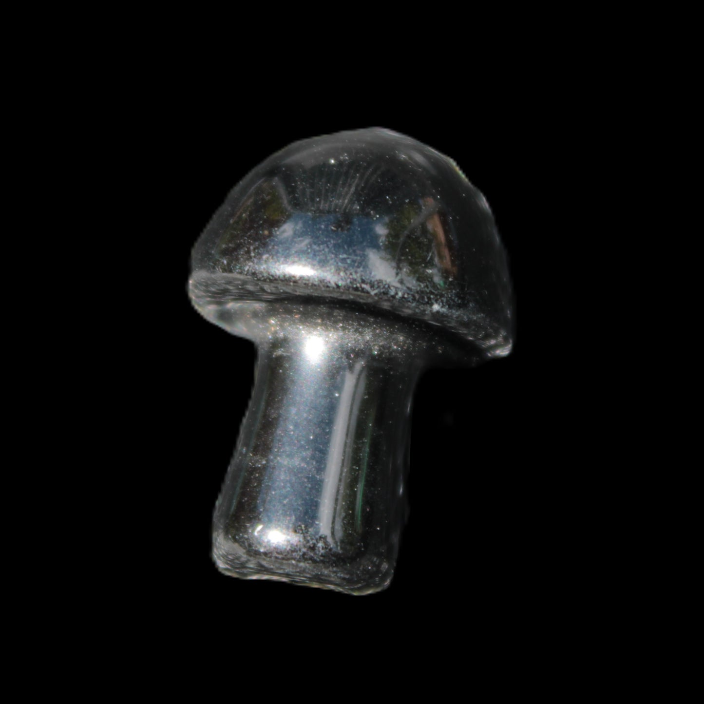Black Obsidian mushroom 20mm 3-4g Rocks and Things Store