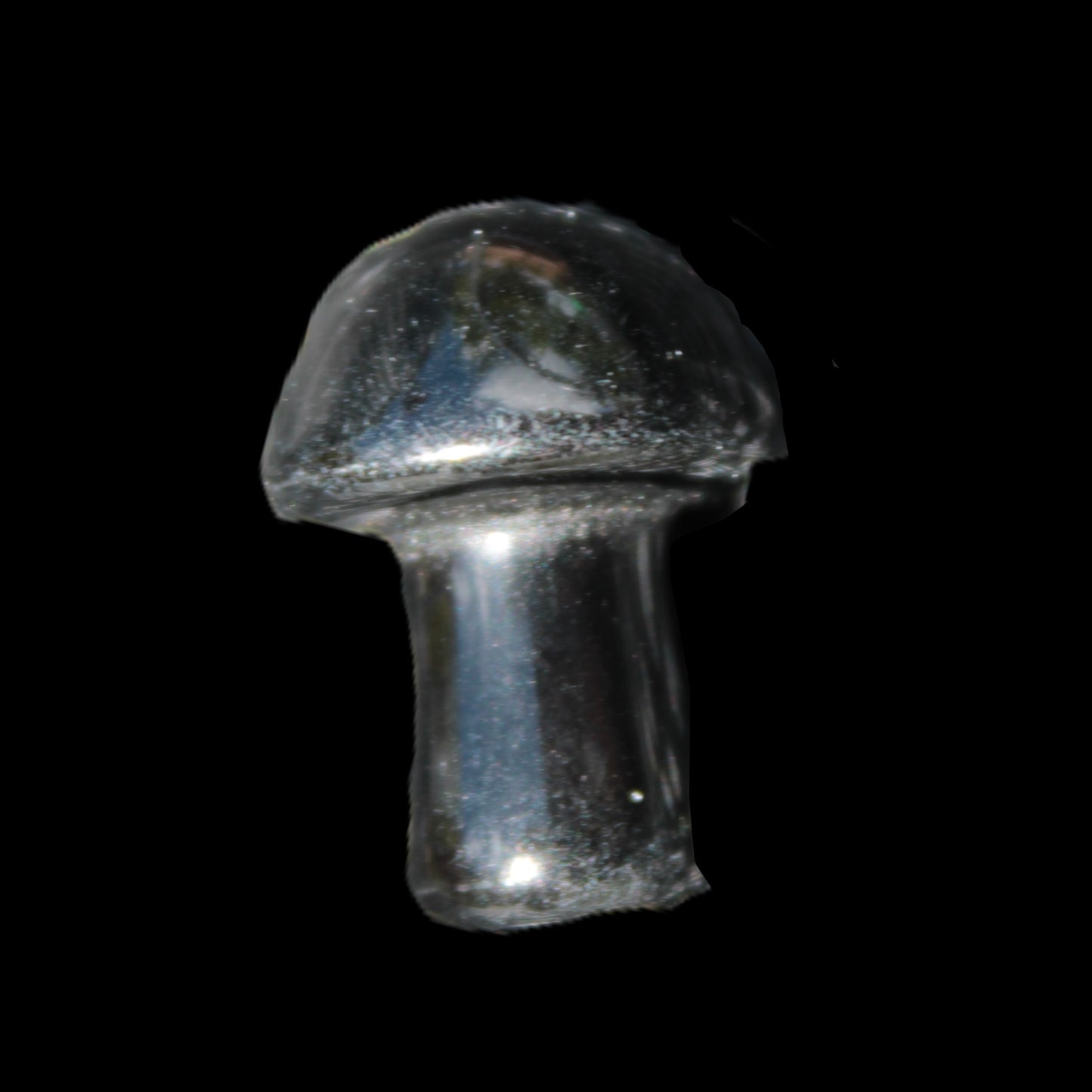 Black Obsidian mushroom 20mm 3-4g Rocks and Things Store