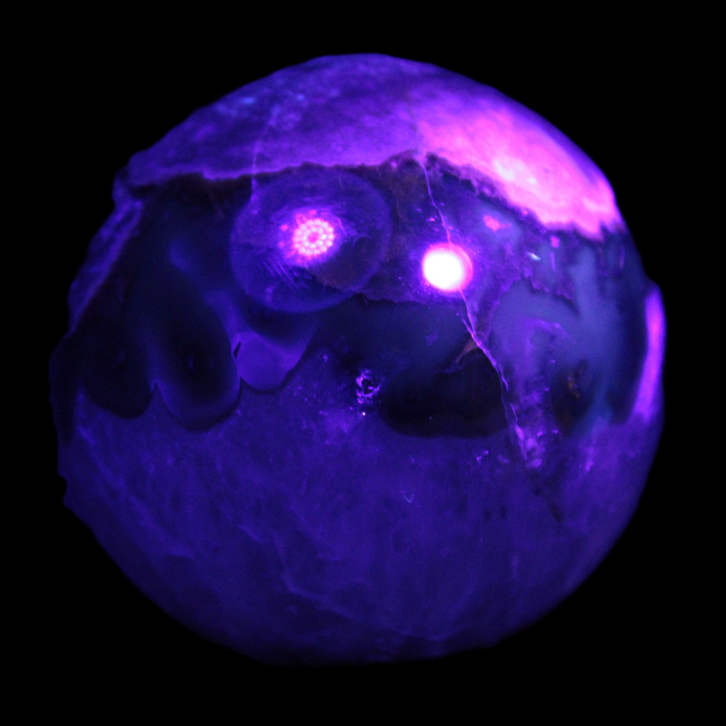 Volcano Agate sphere 63mm 362g Rocks and Things