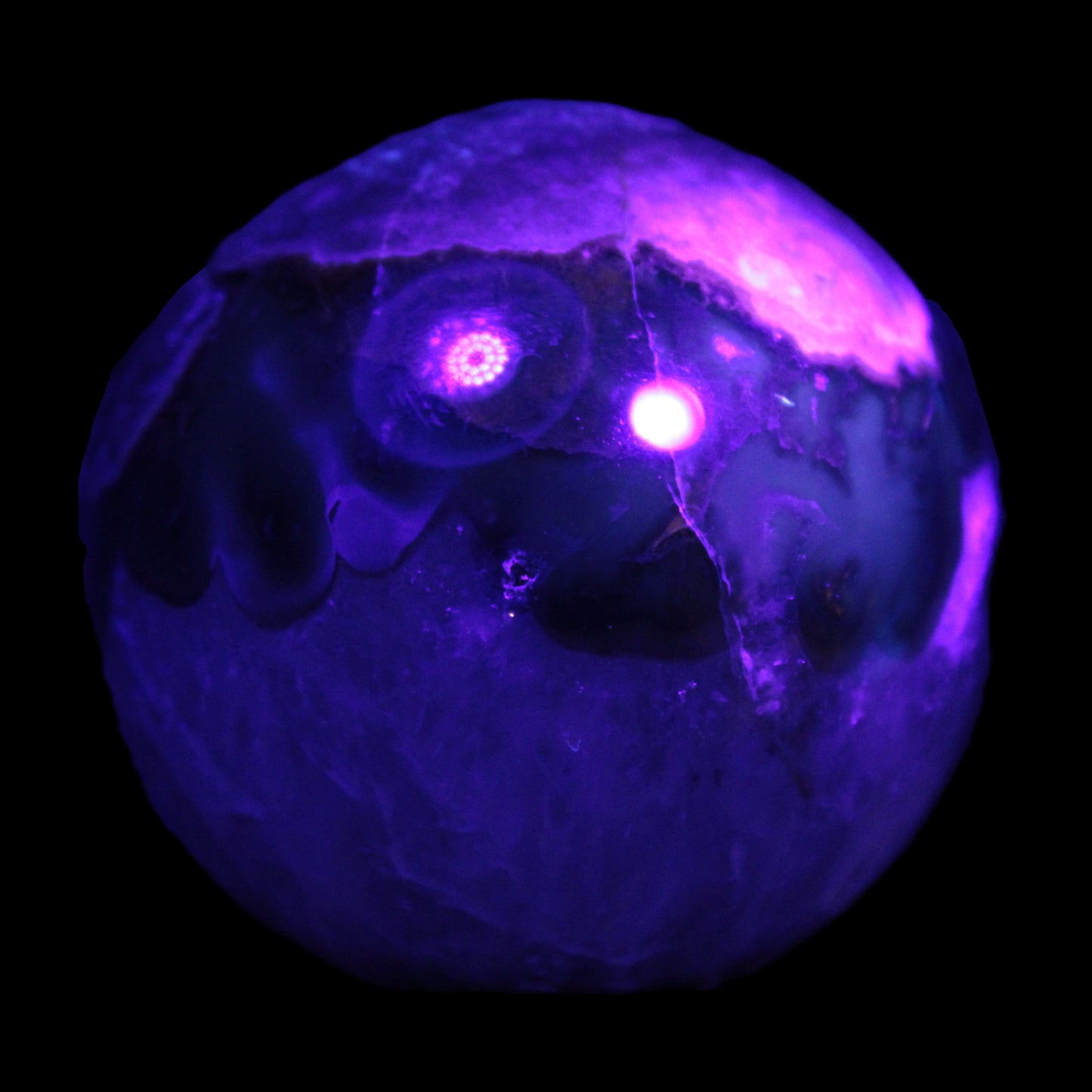 Volcano Agate sphere 63mm 362g Rocks and Things