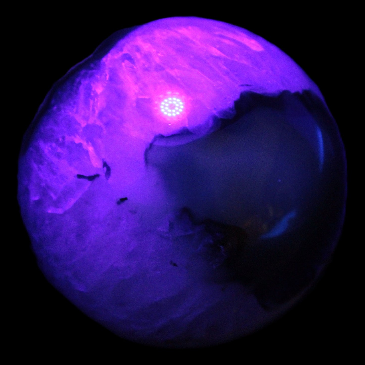 Volcano Agate sphere 63mm 362g Rocks and Things