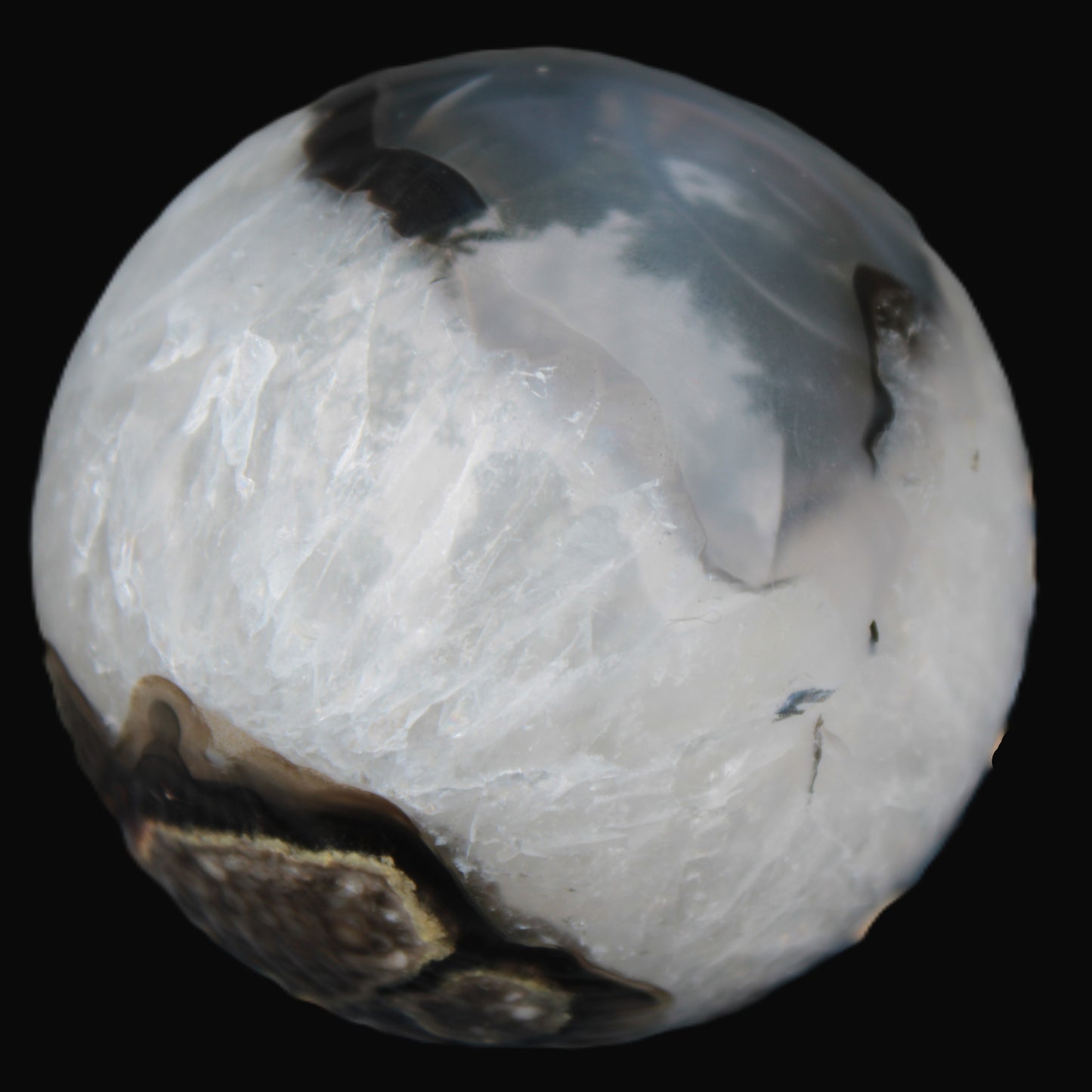 Volcano Agate sphere 63mm 362g Rocks and Things