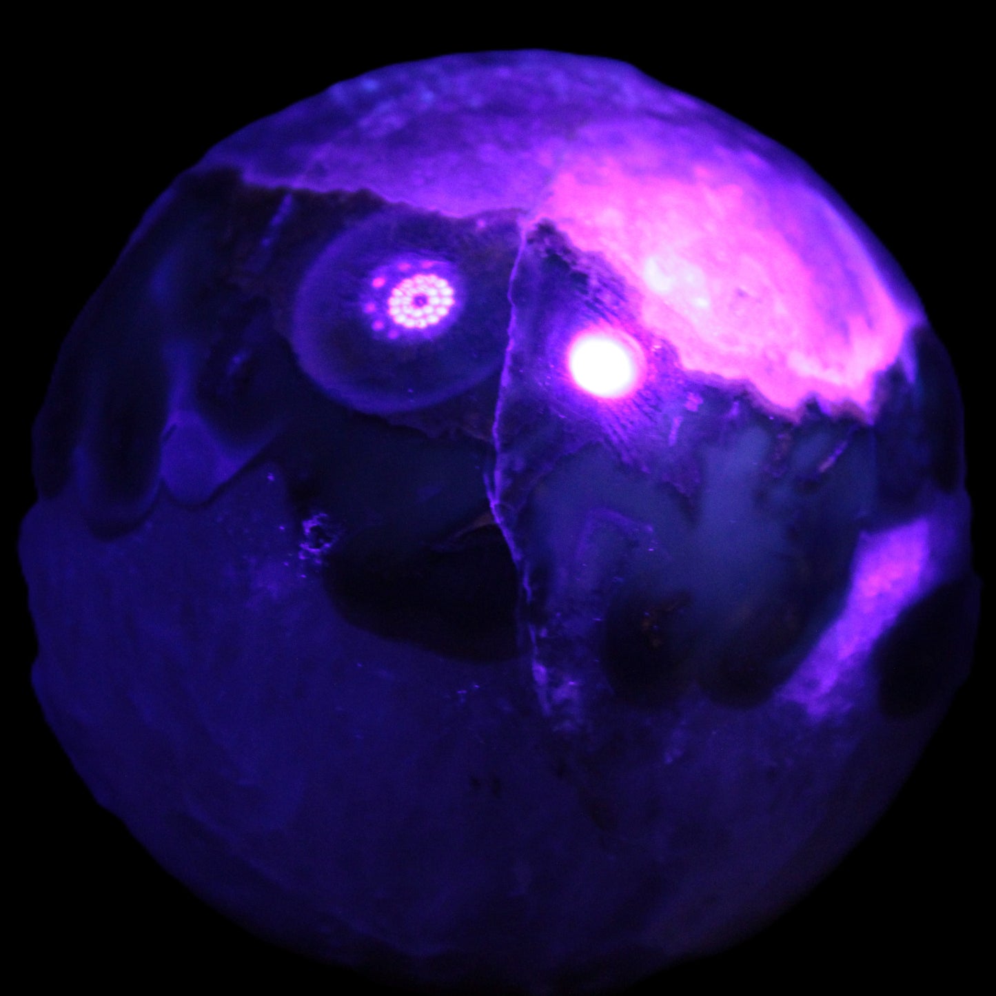 Volcano Agate sphere 63mm 362g Rocks and Things