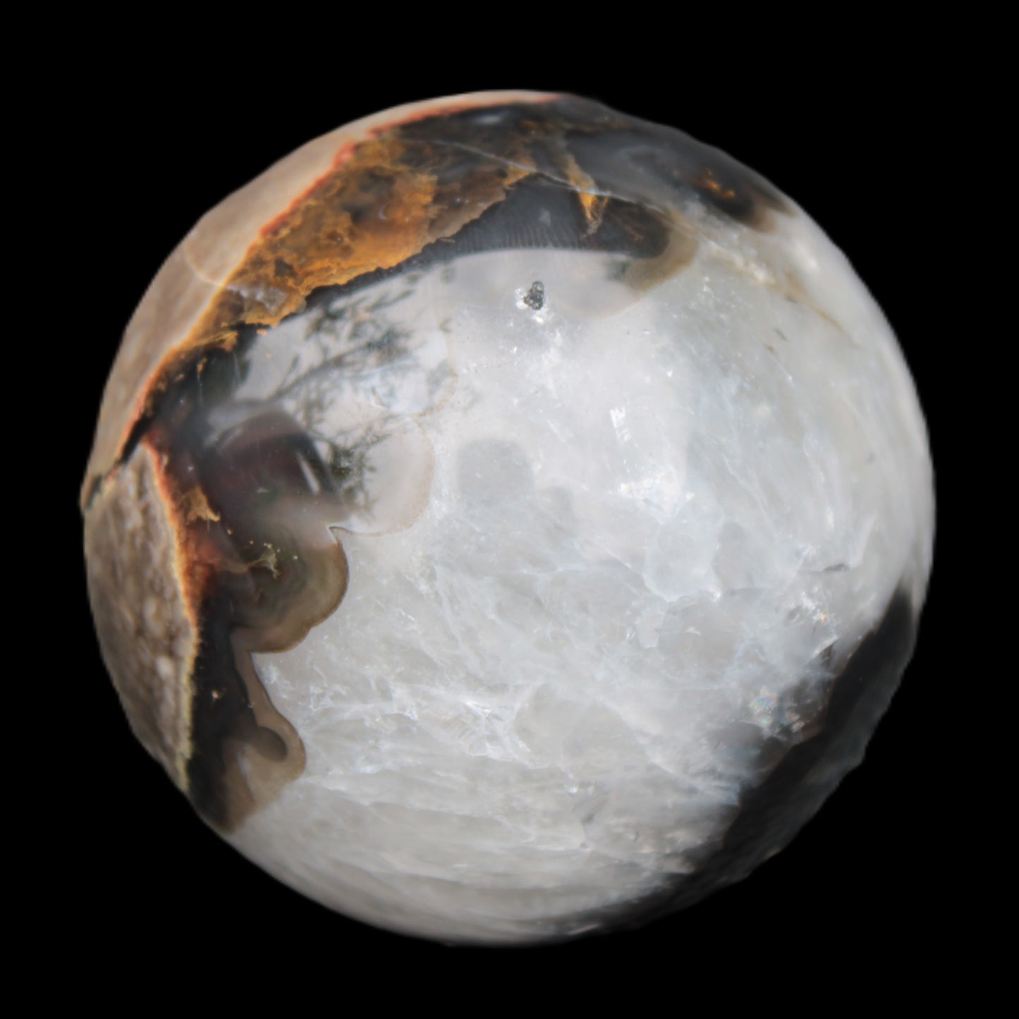 Volcano Agate sphere 63mm 362g Rocks and Things