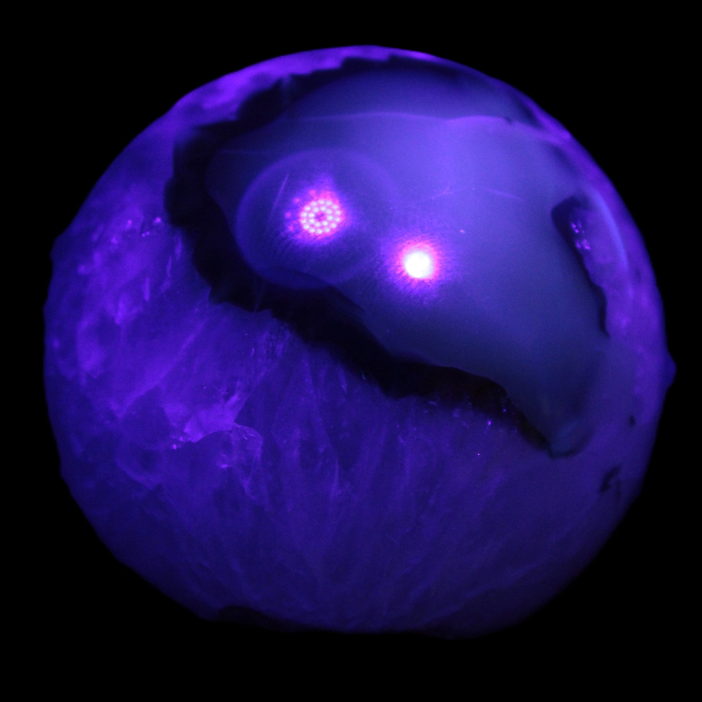 Volcano Agate sphere 63mm 362g Rocks and Things
