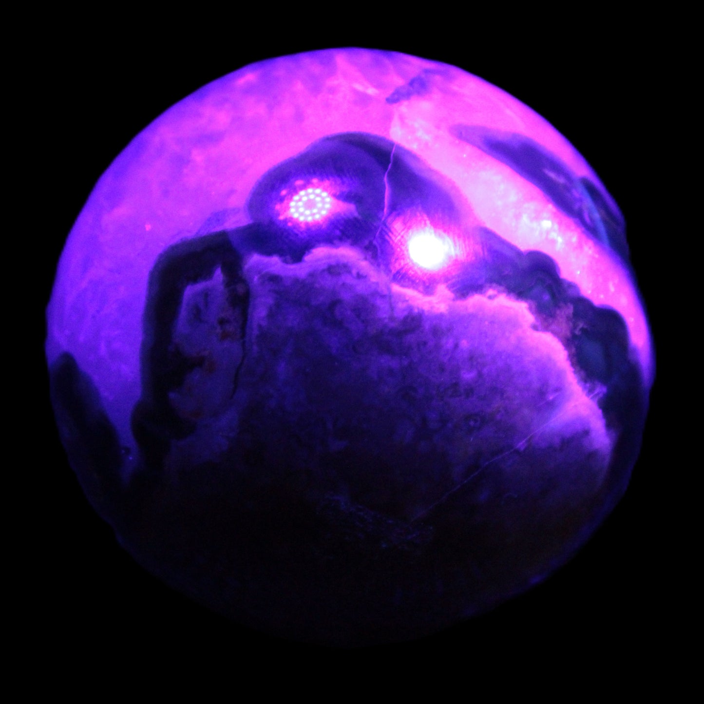 Volcano Agate sphere 63mm 362g Rocks and Things