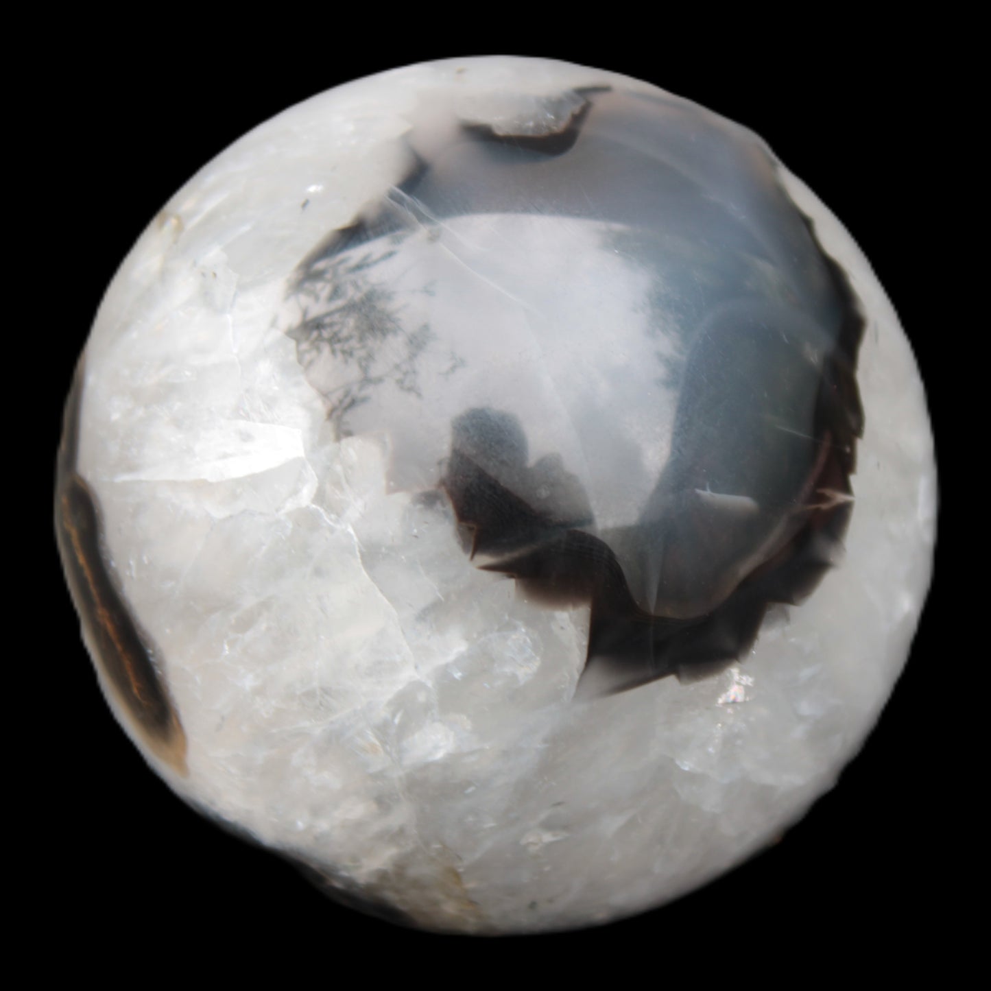 Volcano Agate sphere 63mm 362g Rocks and Things