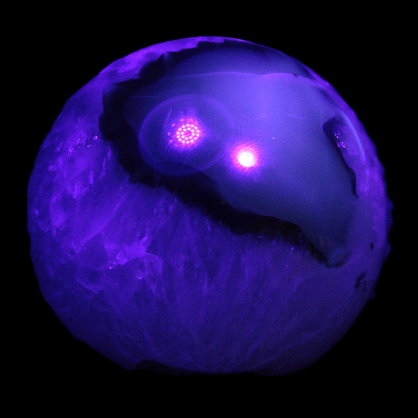 Volcano Agate sphere 63mm 362g Rocks and Things