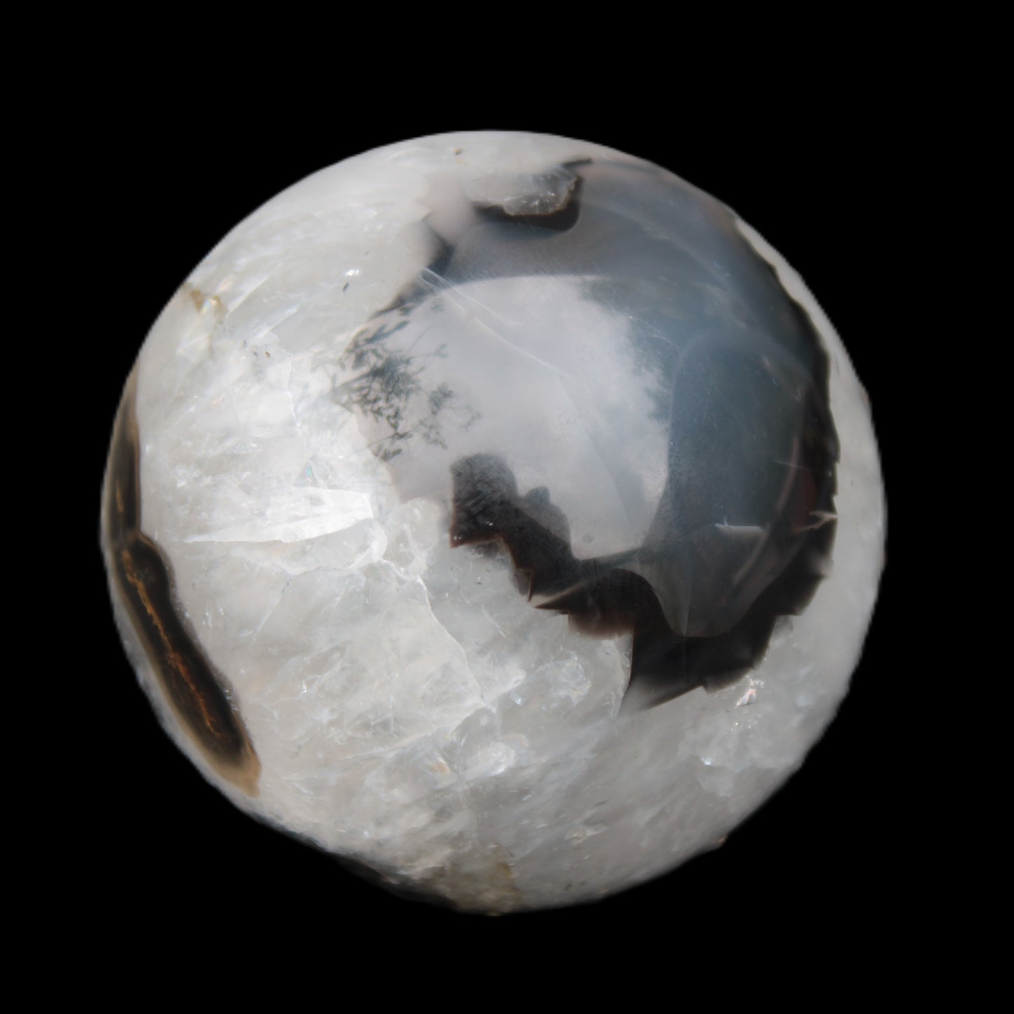 Volcano Agate sphere 63mm 362g Rocks and Things