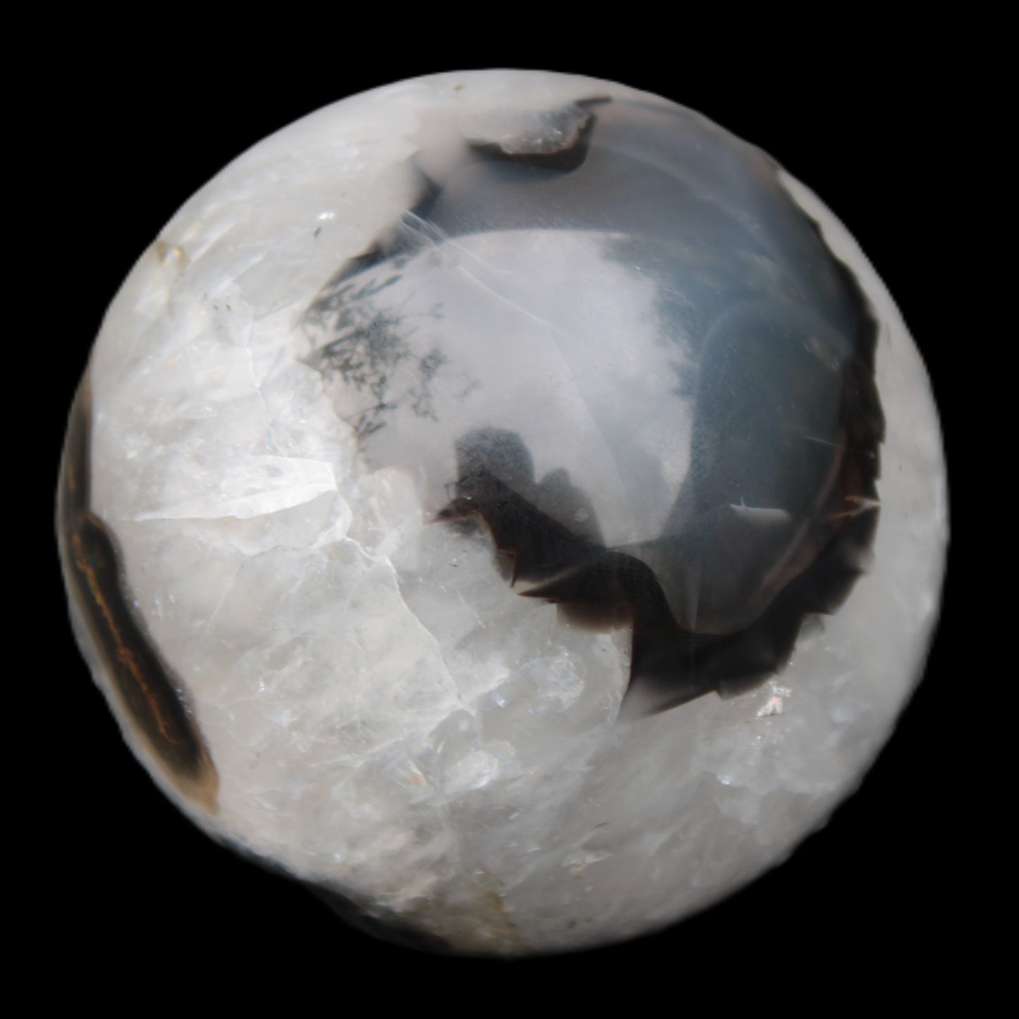 Volcano Agate sphere 63mm 362g Rocks and Things