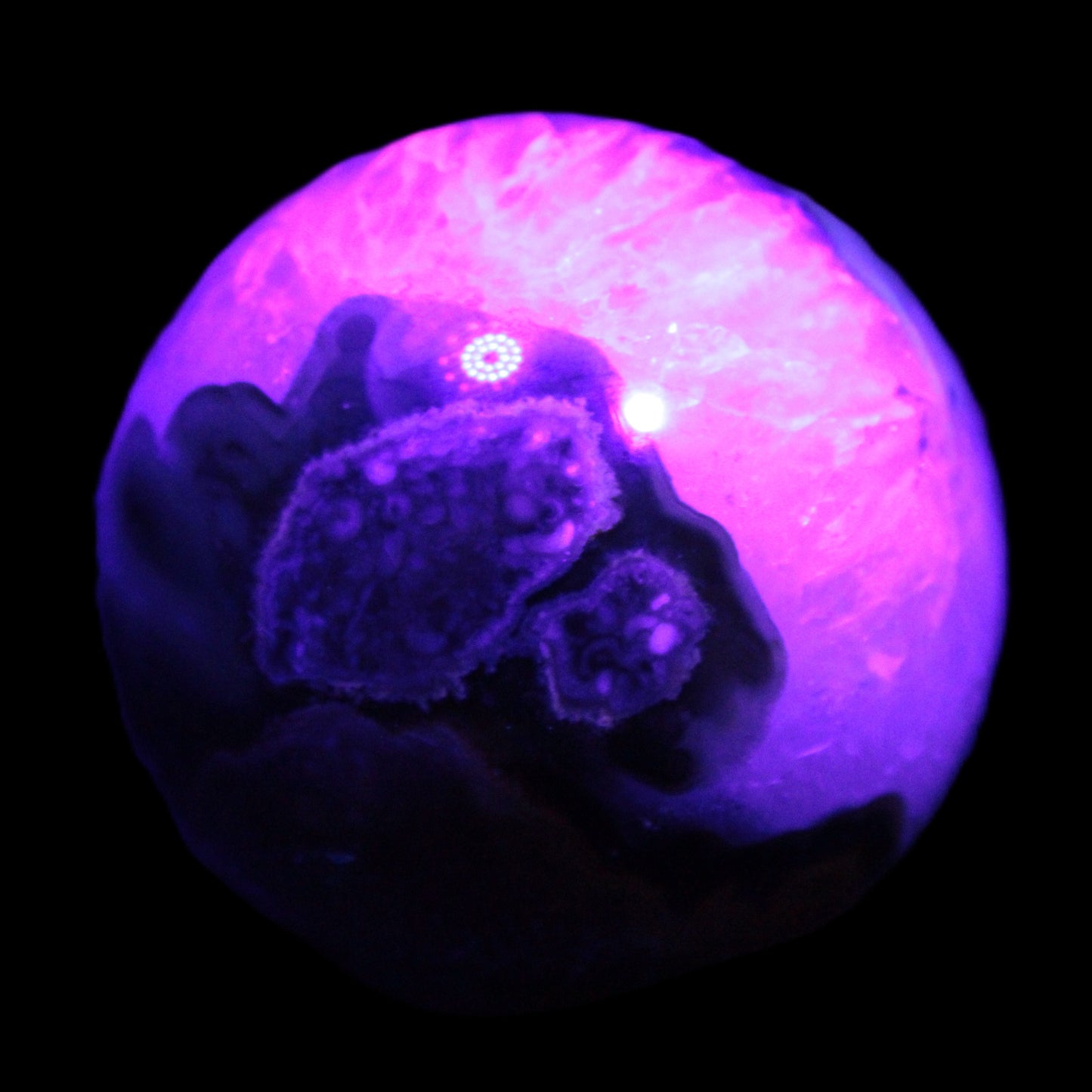 Volcano Agate sphere 63mm 362g Rocks and Things