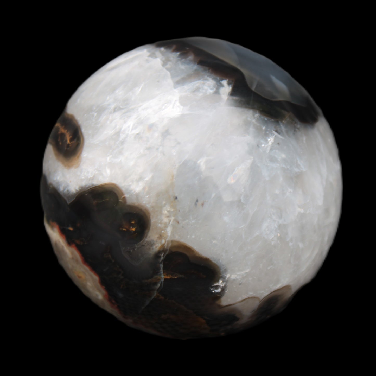 Volcano Agate sphere 63mm 362g Rocks and Things