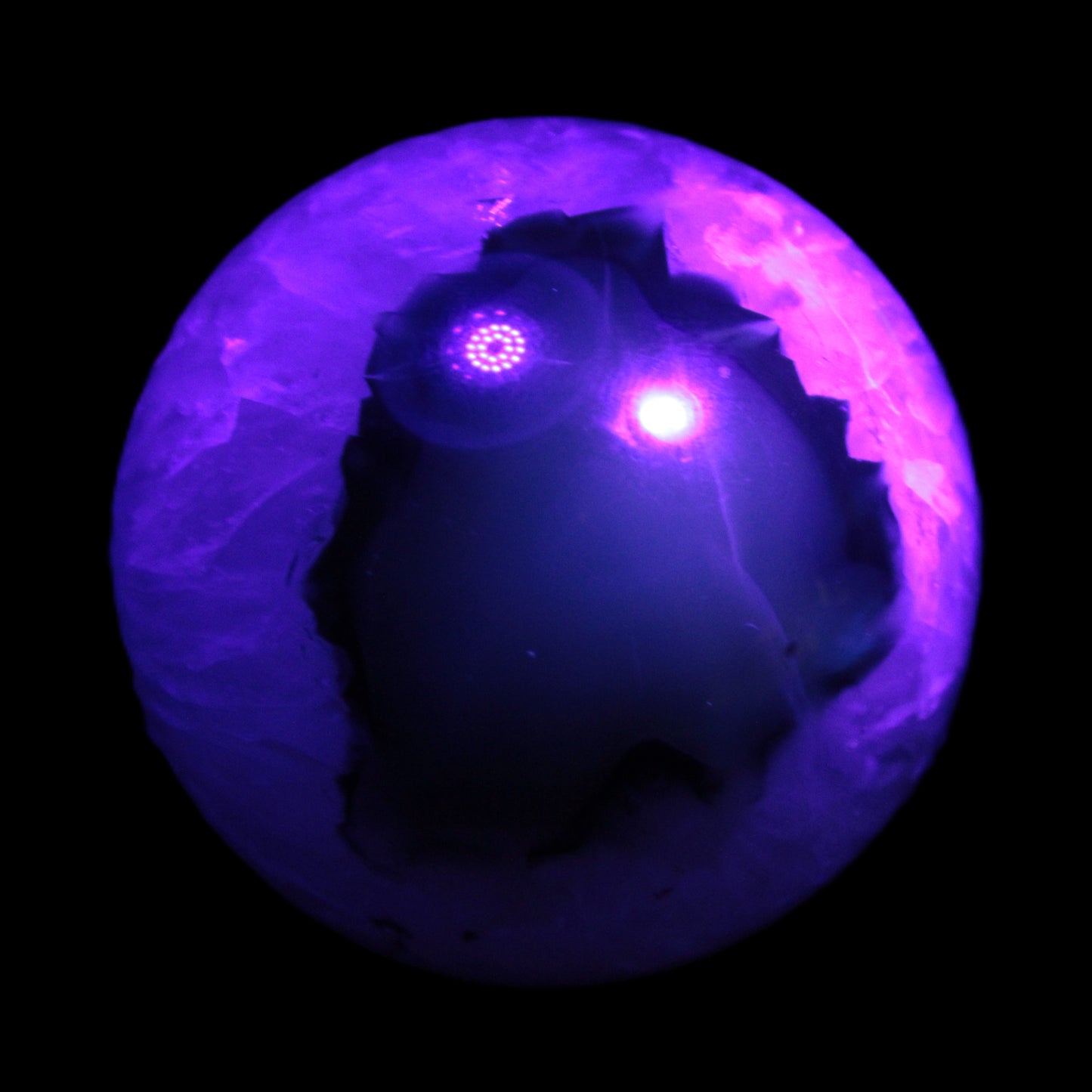 Volcano Agate sphere 63mm 362g Rocks and Things