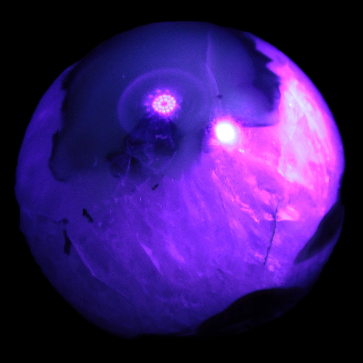 Volcano Agate sphere 63mm 362g Rocks and Things