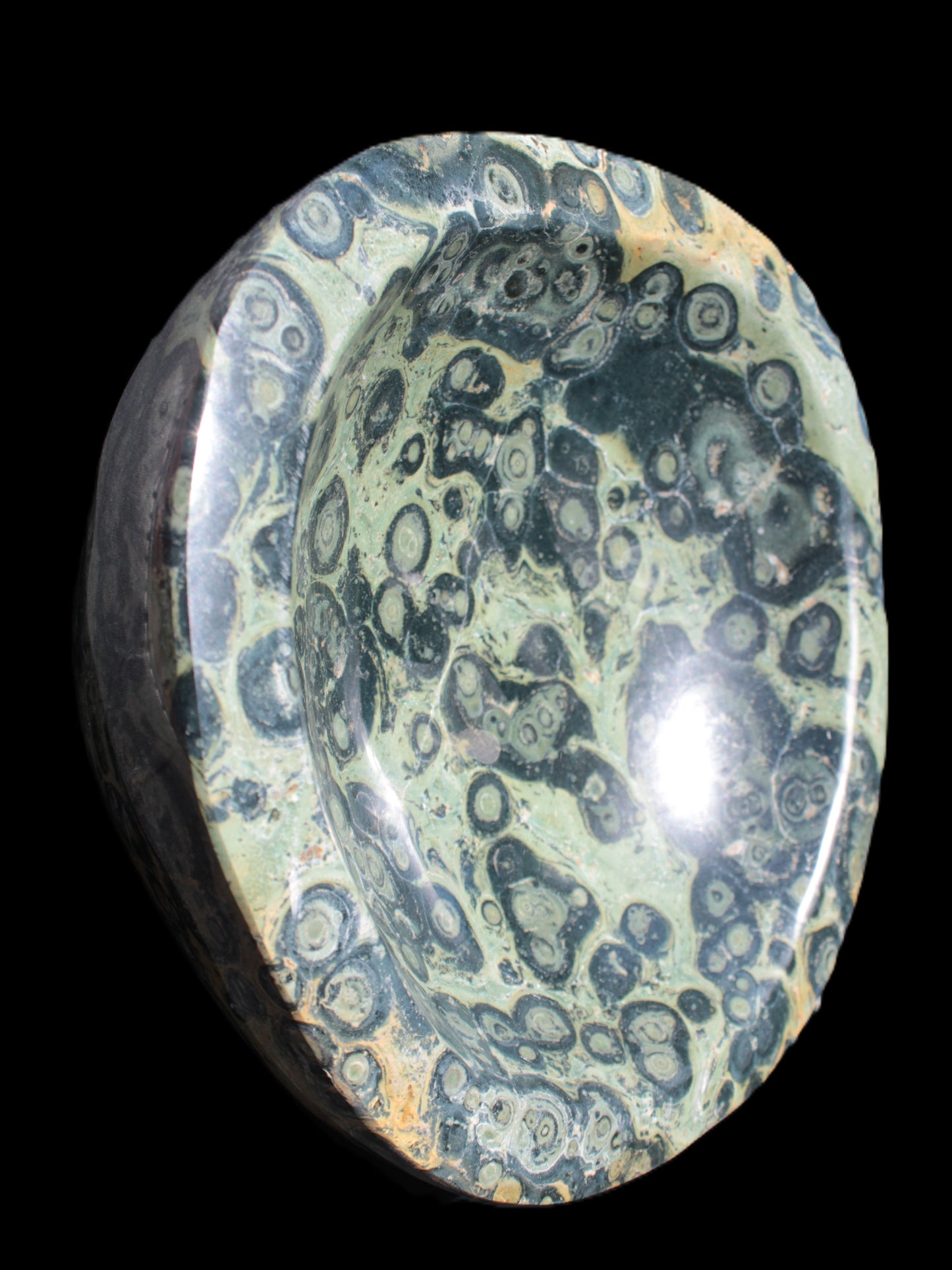 Kambaba Jasper bowl 187*56/66mm 2960g Rocks and Things Store