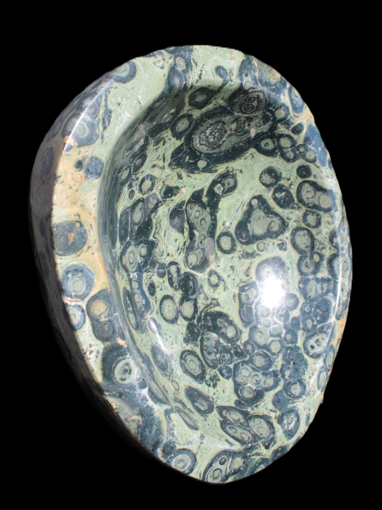 Kambaba Jasper bowl 187*56/66mm 2960g Rocks and Things Store