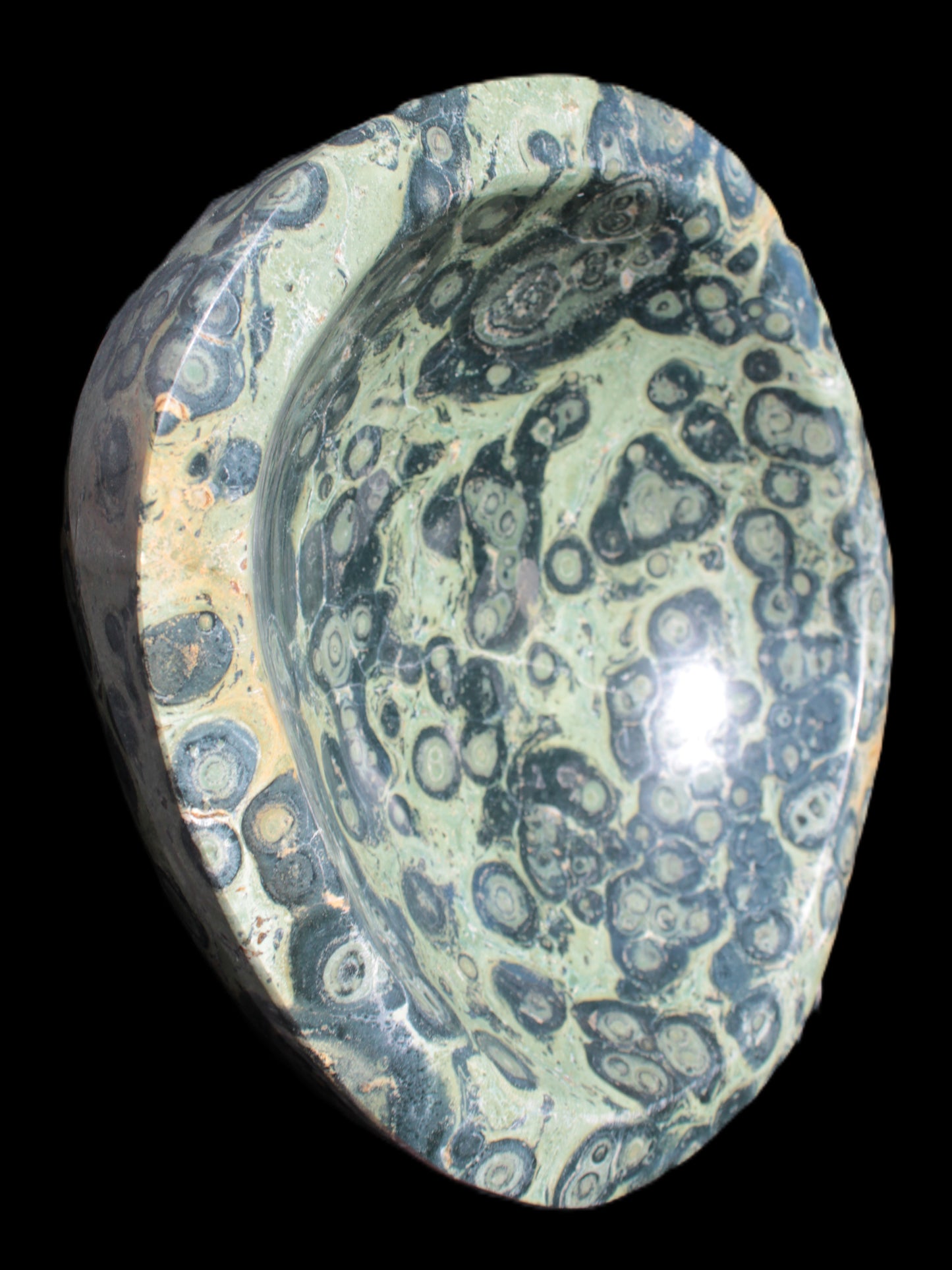Kambaba Jasper bowl 187*56/66mm 2960g Rocks and Things Store