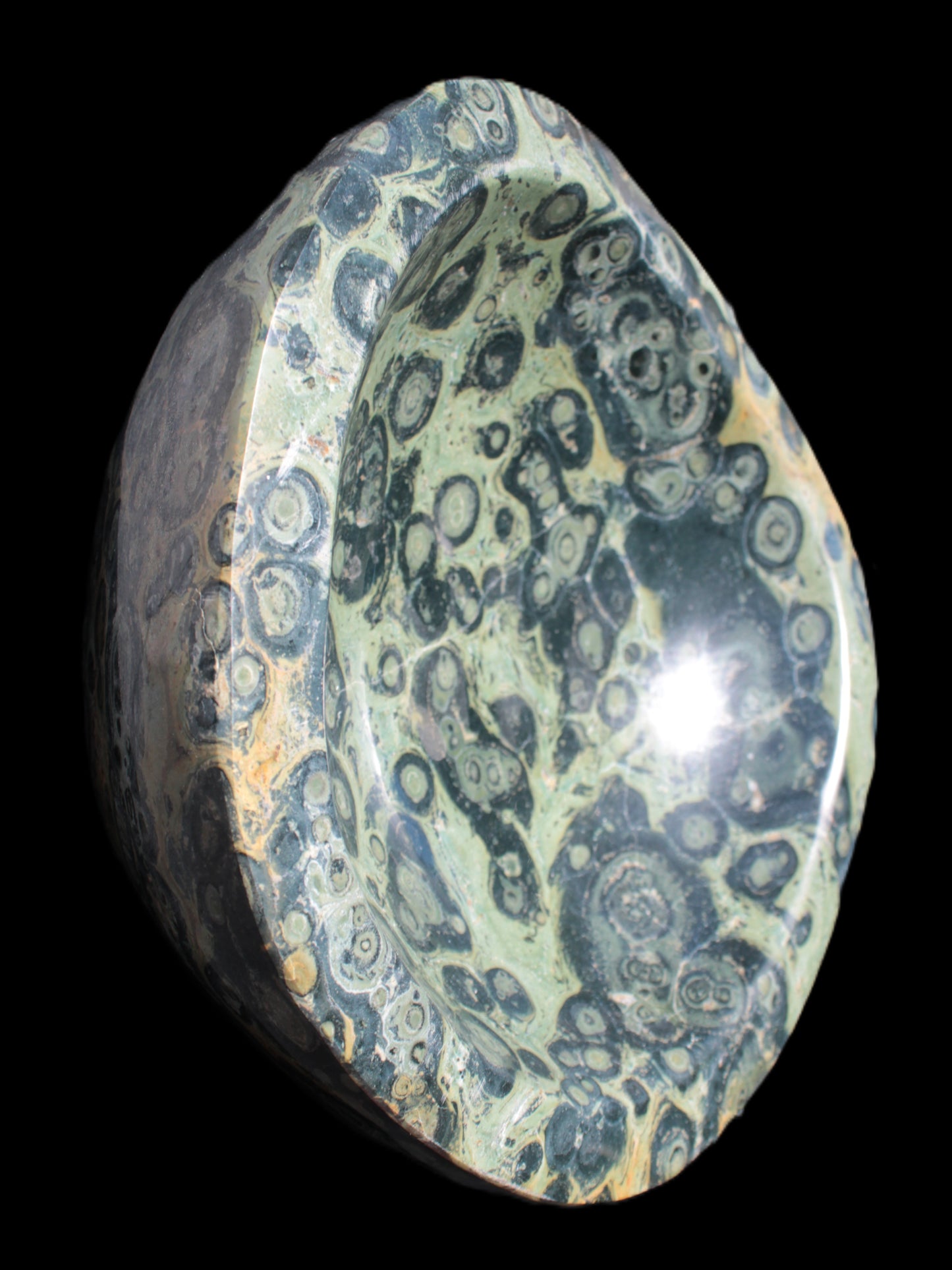 Kambaba Jasper bowl 187*56/66mm 2960g Rocks and Things Store