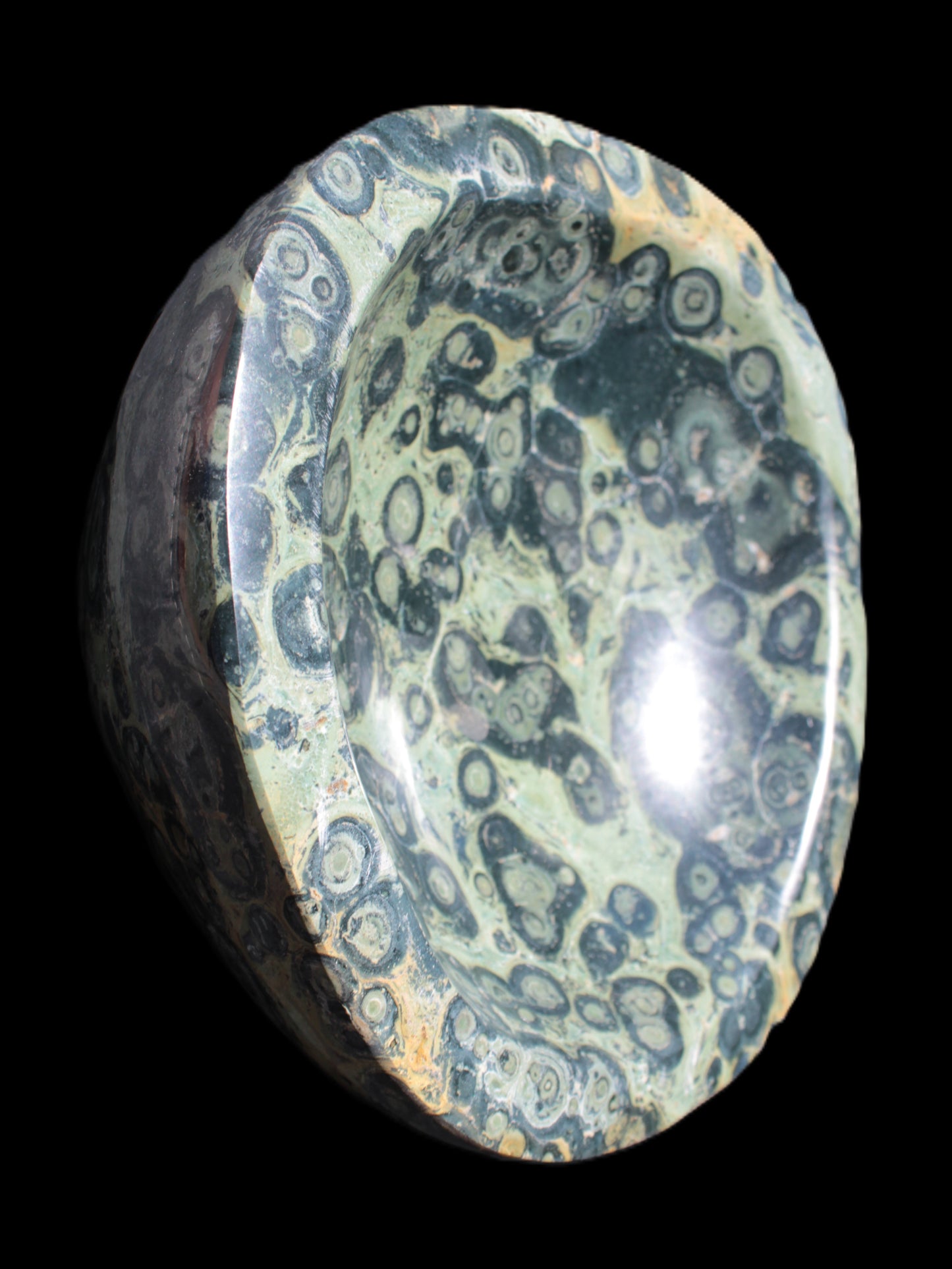 Kambaba Jasper bowl 187*56/66mm 2960g Rocks and Things Store