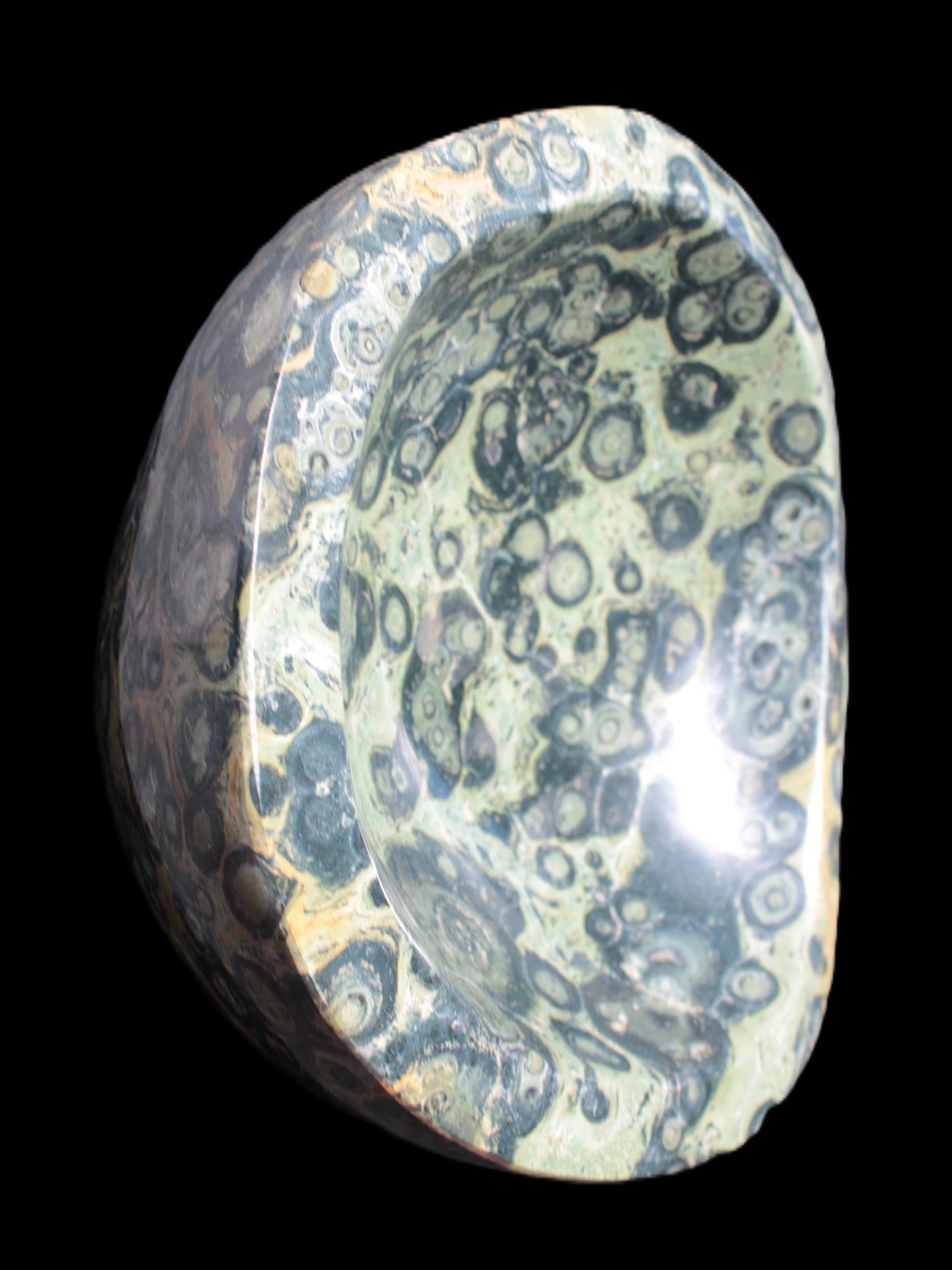 Kambaba Jasper bowl 187*56/66mm 2960g Rocks and Things Store
