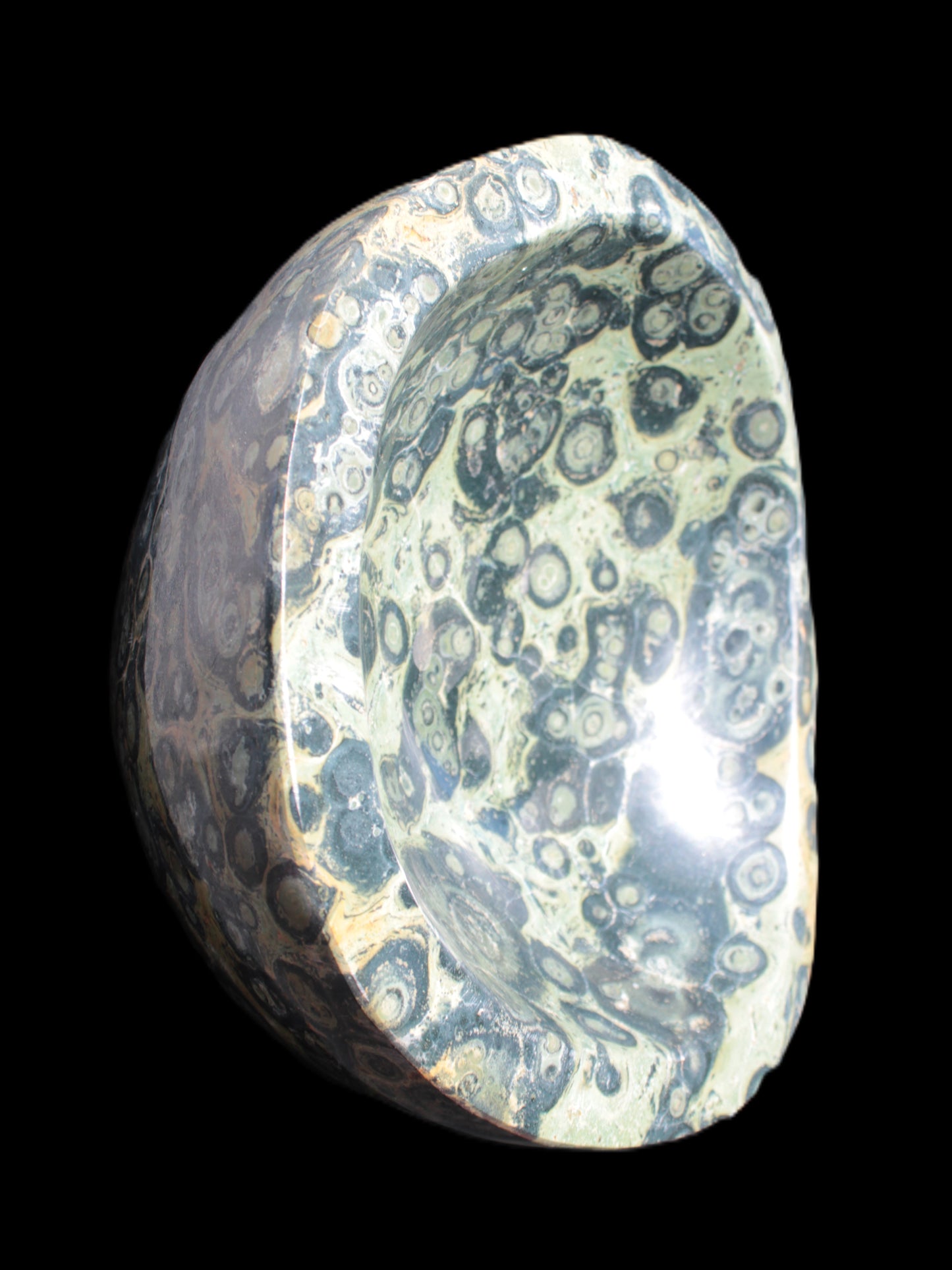 Kambaba Jasper bowl 187*56/66mm 2960g Rocks and Things Store