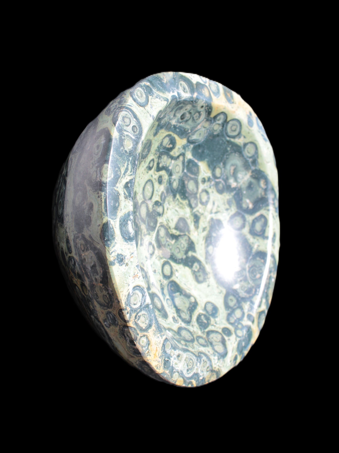 Kambaba Jasper bowl 187*56/66mm 2960g Rocks and Things Store