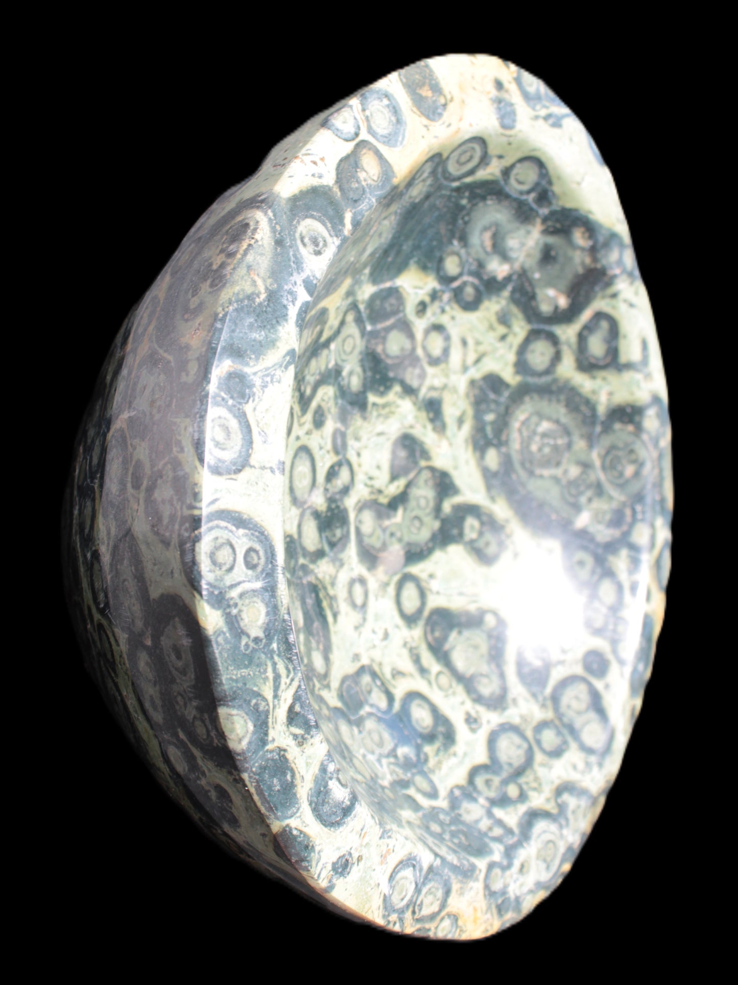 Kambaba Jasper bowl 187*56/66mm 2960g Rocks and Things Store