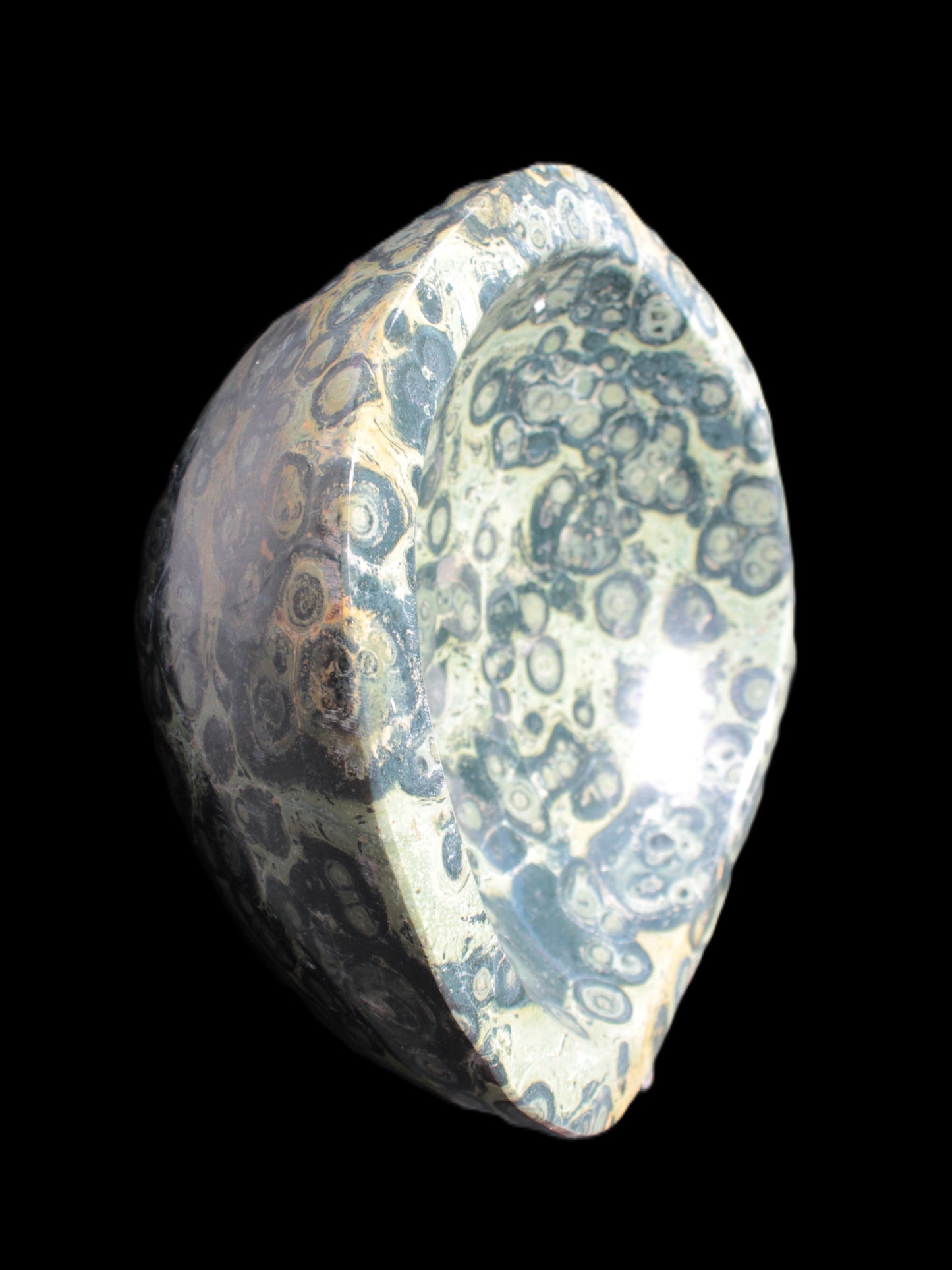 Kambaba Jasper bowl 187*56/66mm 2960g Rocks and Things Store
