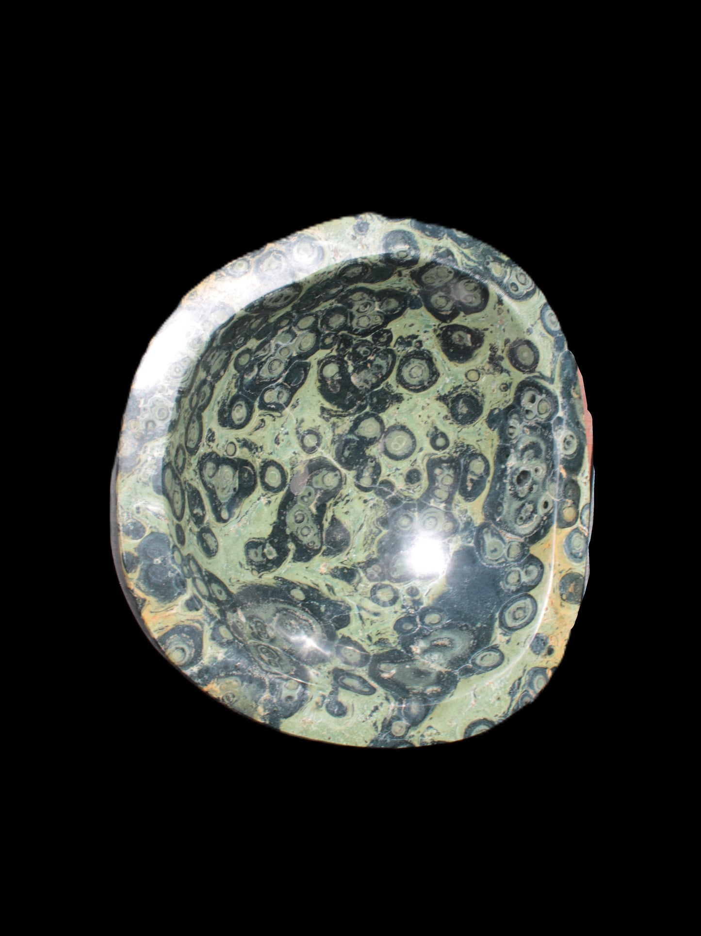 Kambaba Jasper bowl 187*56/66mm 2960g Rocks and Things Store