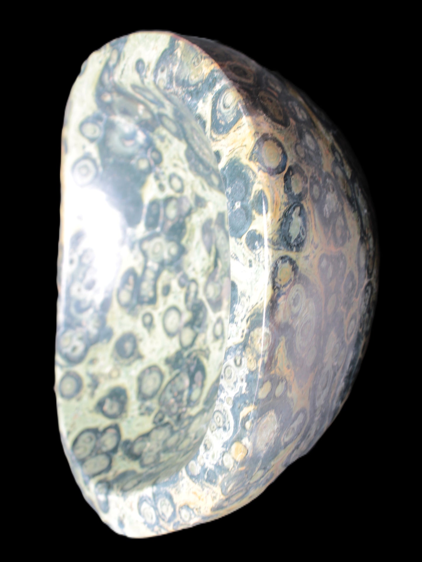 Kambaba Jasper bowl 187*56/66mm 2960g Rocks and Things Store