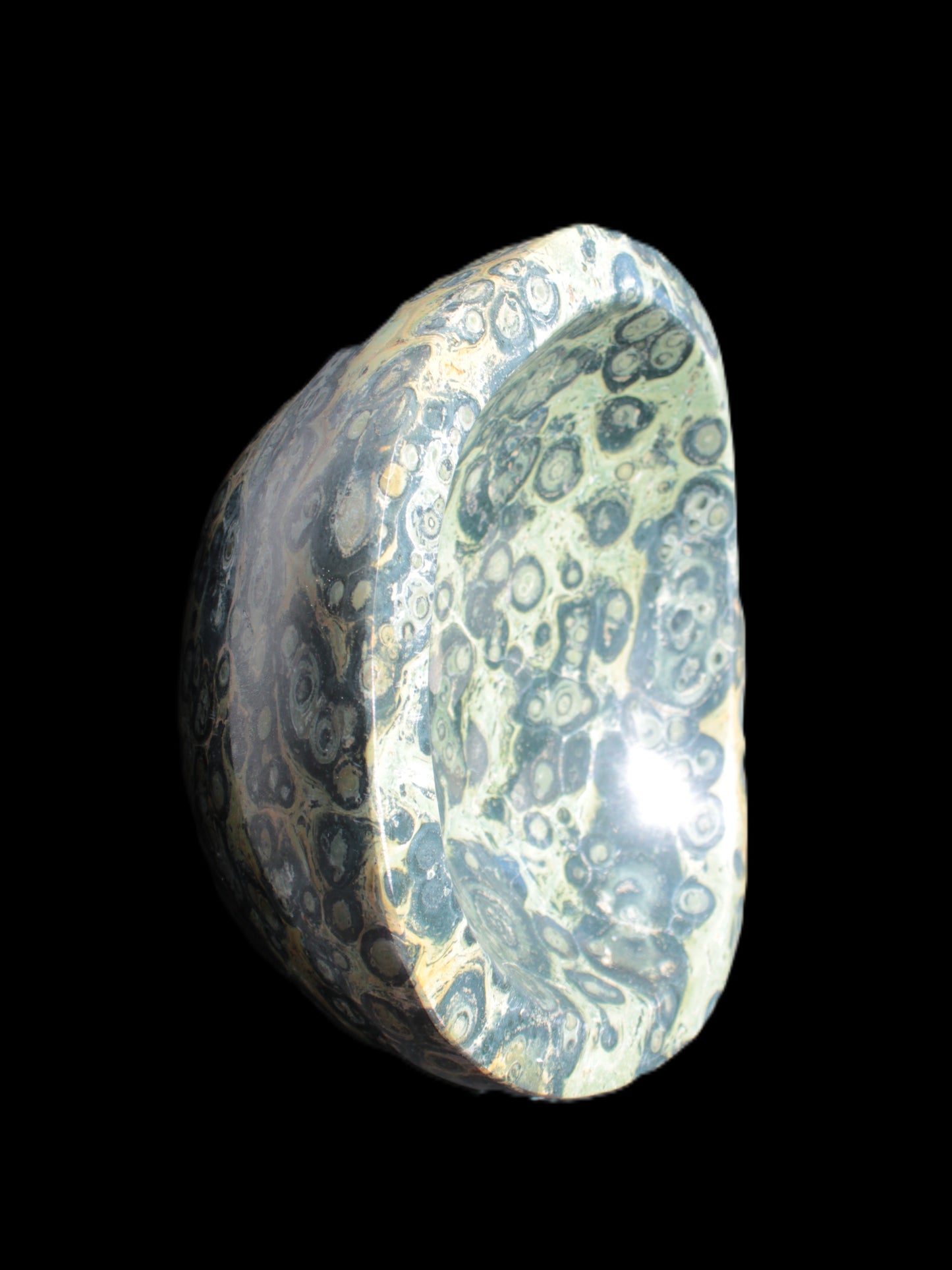 Kambaba Jasper bowl 187*56/66mm 2960g Rocks and Things Store