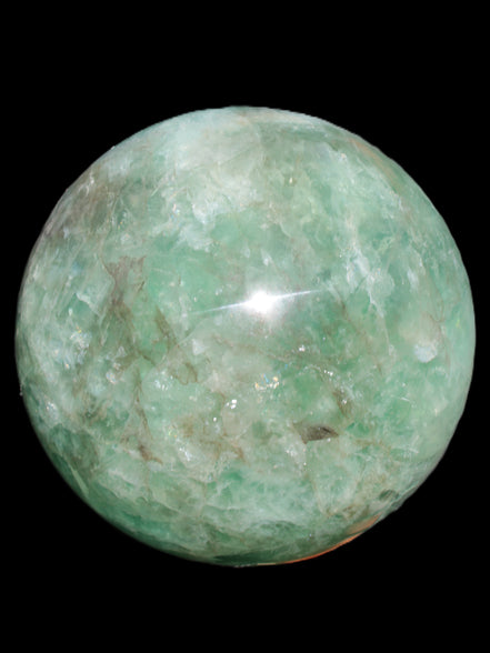 Gorgeous Green Fluorite sphere 192mm 12100g Rocks and Things Store
