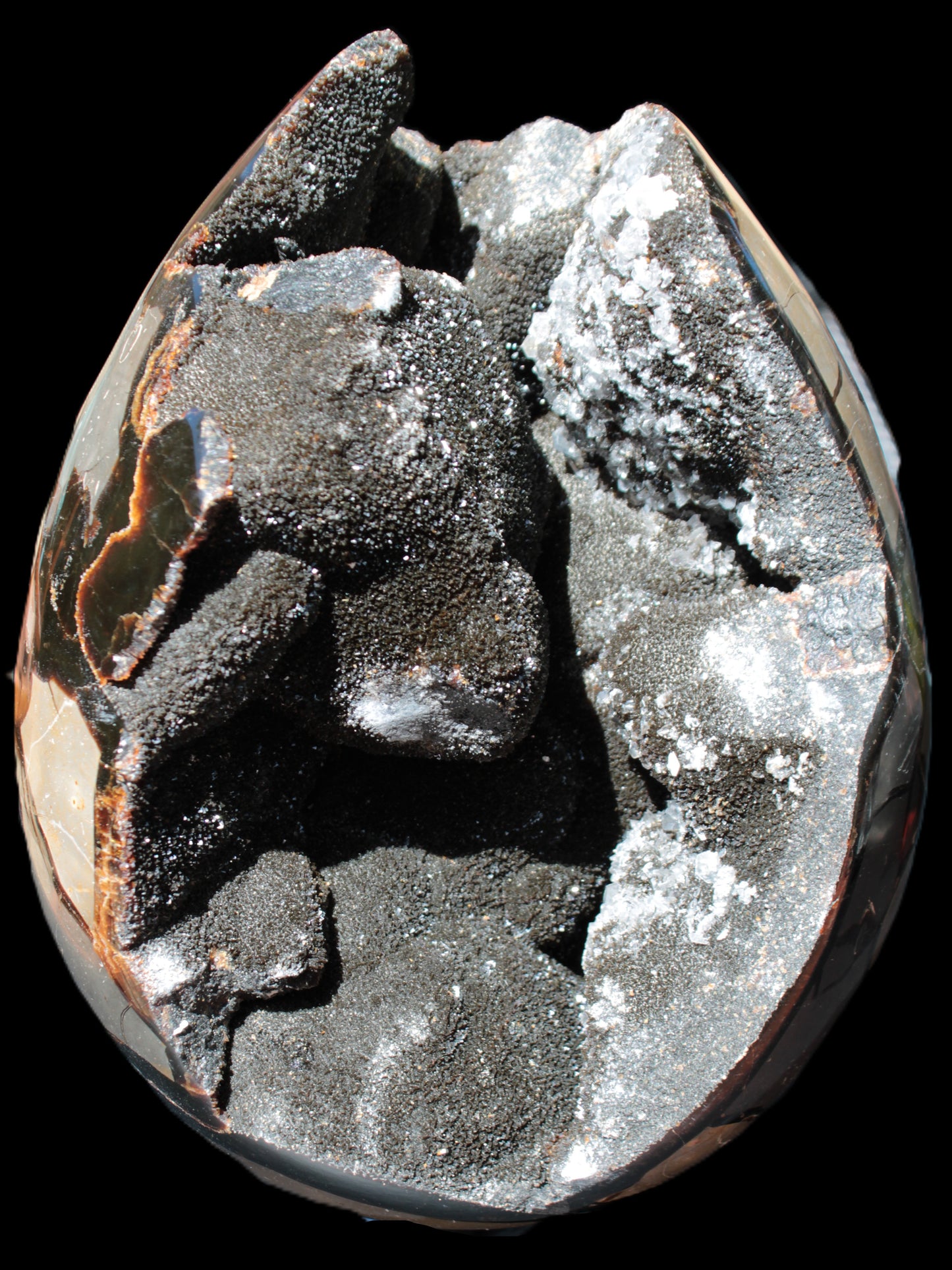 Stunning Septarian Dragon Stone cathedral geode 220*168*146mm 7980g Rocks and Things Store