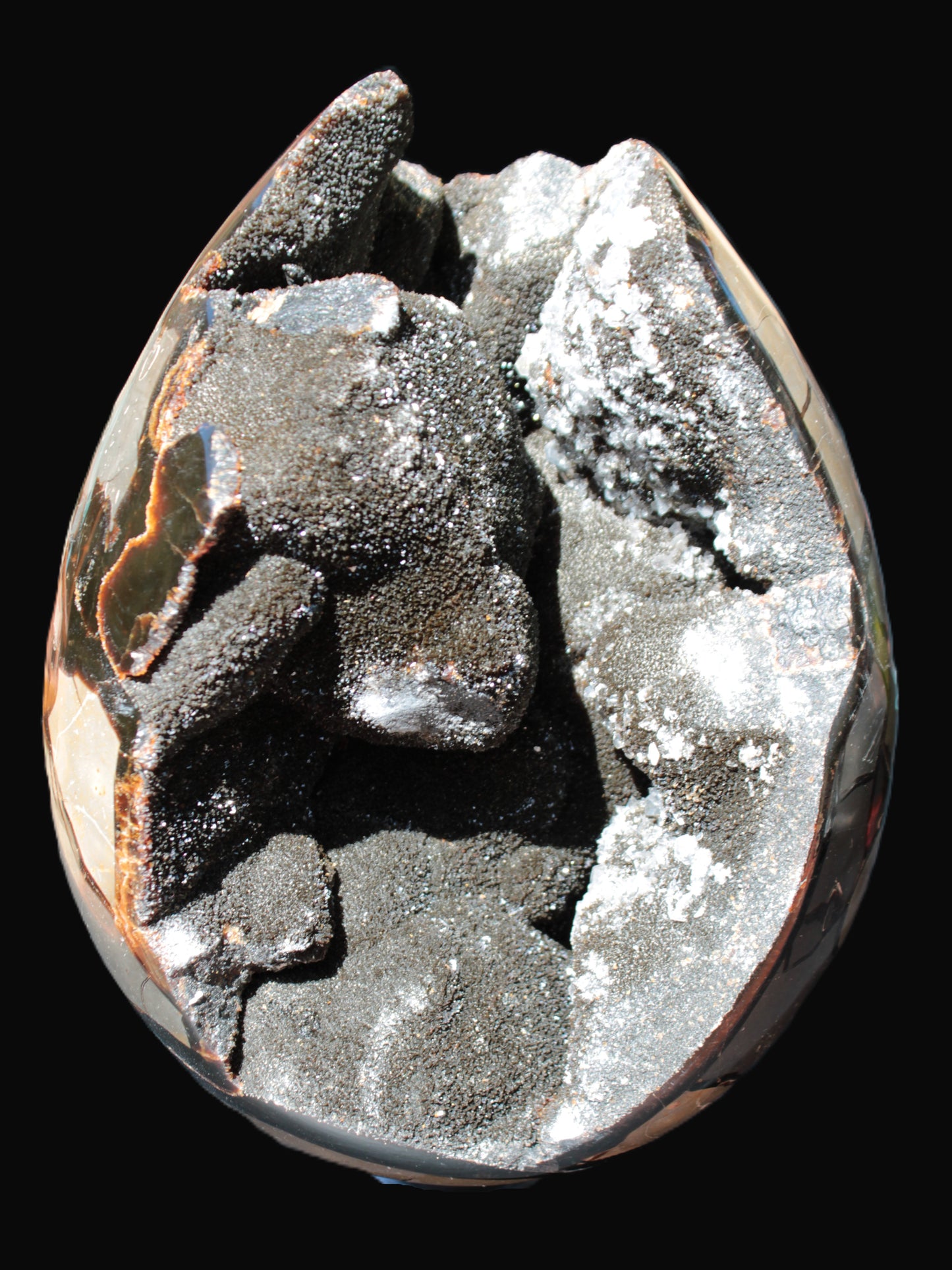 Stunning Septarian Dragon Stone cathedral geode 220*168*146mm 7980g Rocks and Things Store