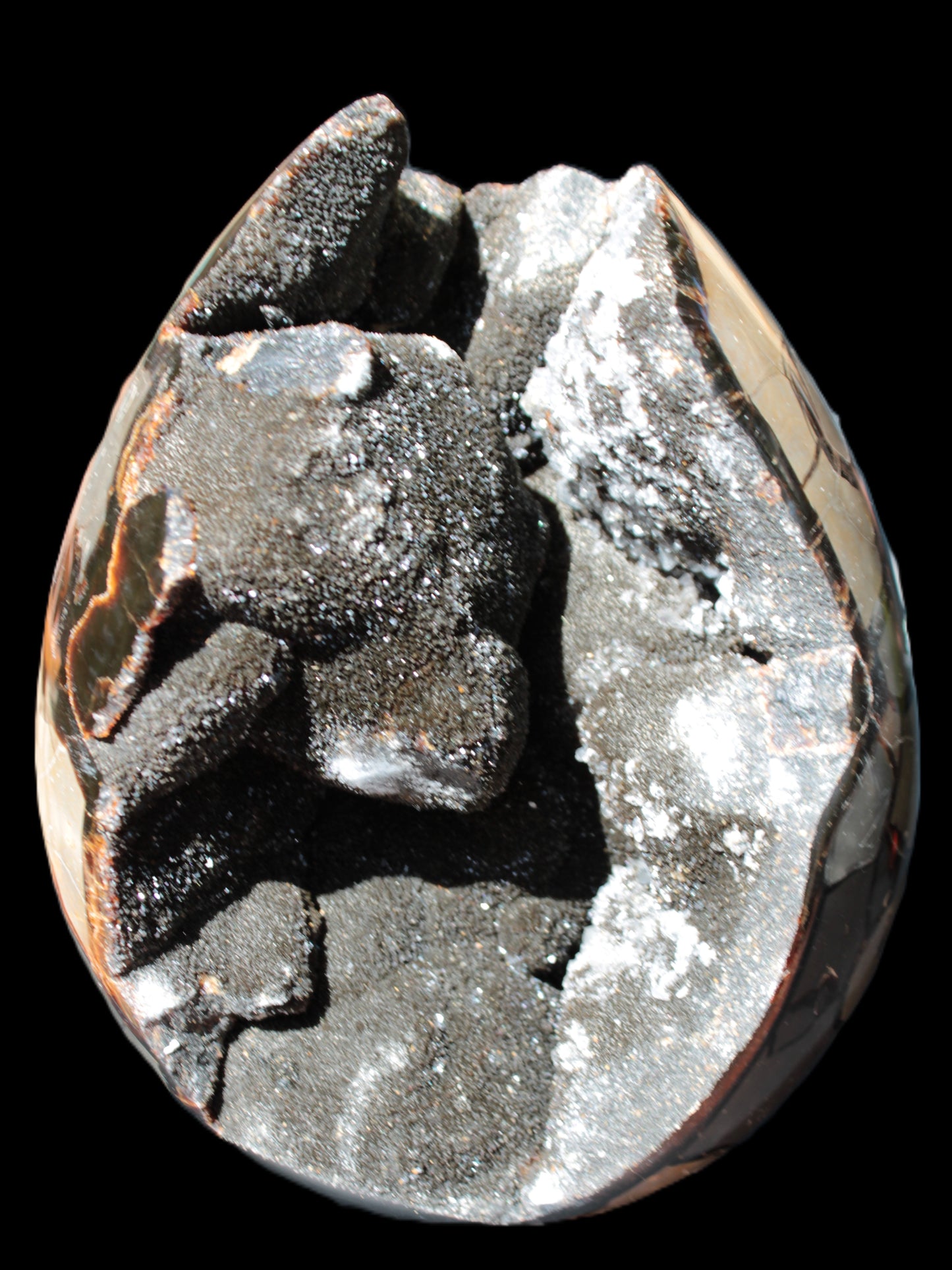 Stunning Septarian Dragon Stone cathedral geode 220*168*146mm 7980g Rocks and Things Store