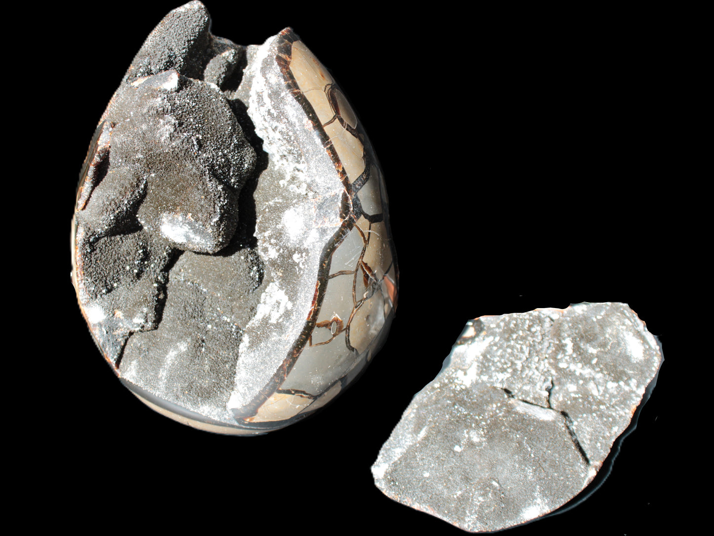 Stunning Septarian Dragon Stone cathedral geode 220*168*146mm 7980g Rocks and Things Store