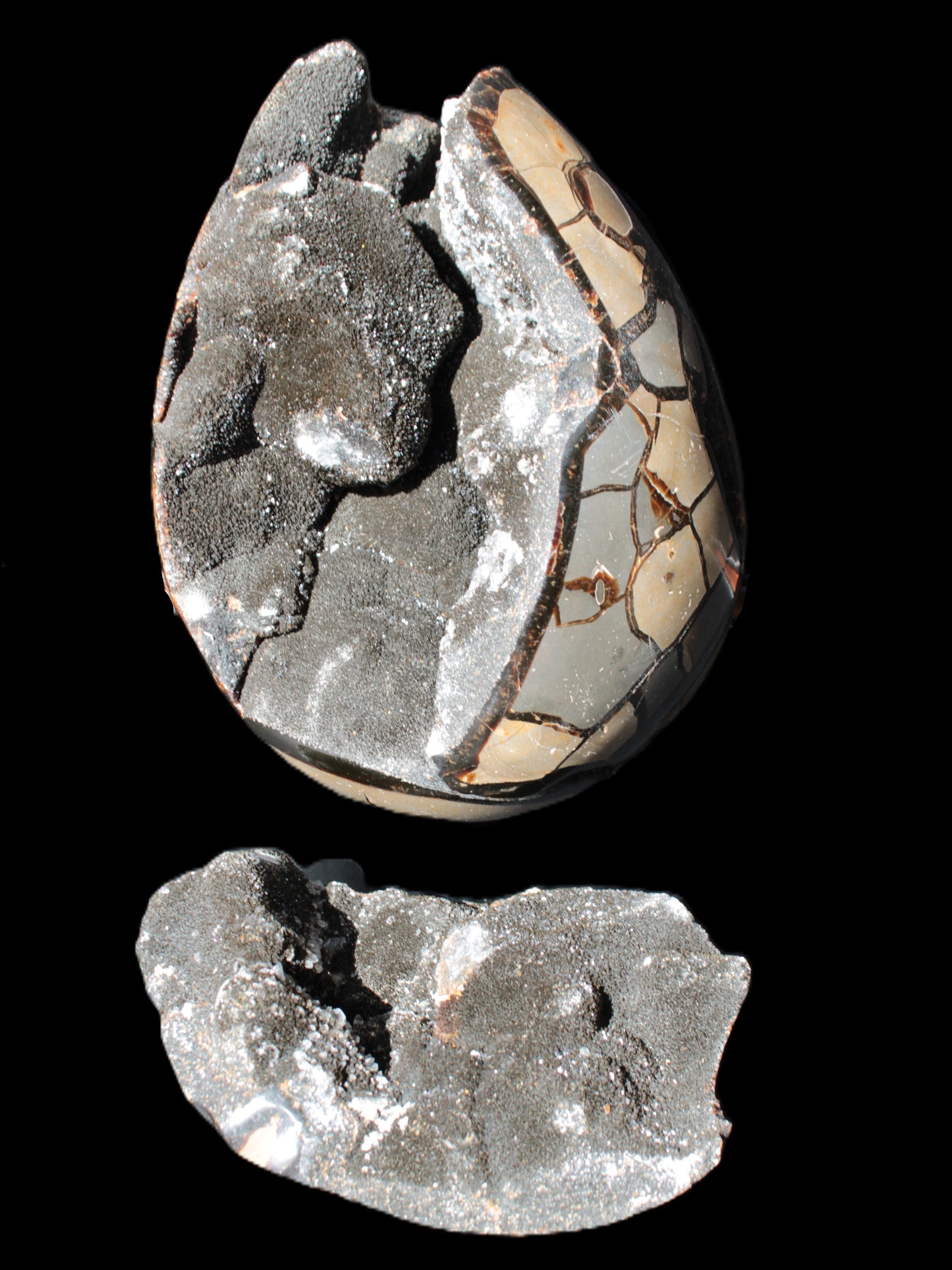 Stunning Septarian Dragon Stone cathedral geode 220*168*146mm 7980g Rocks and Things Store