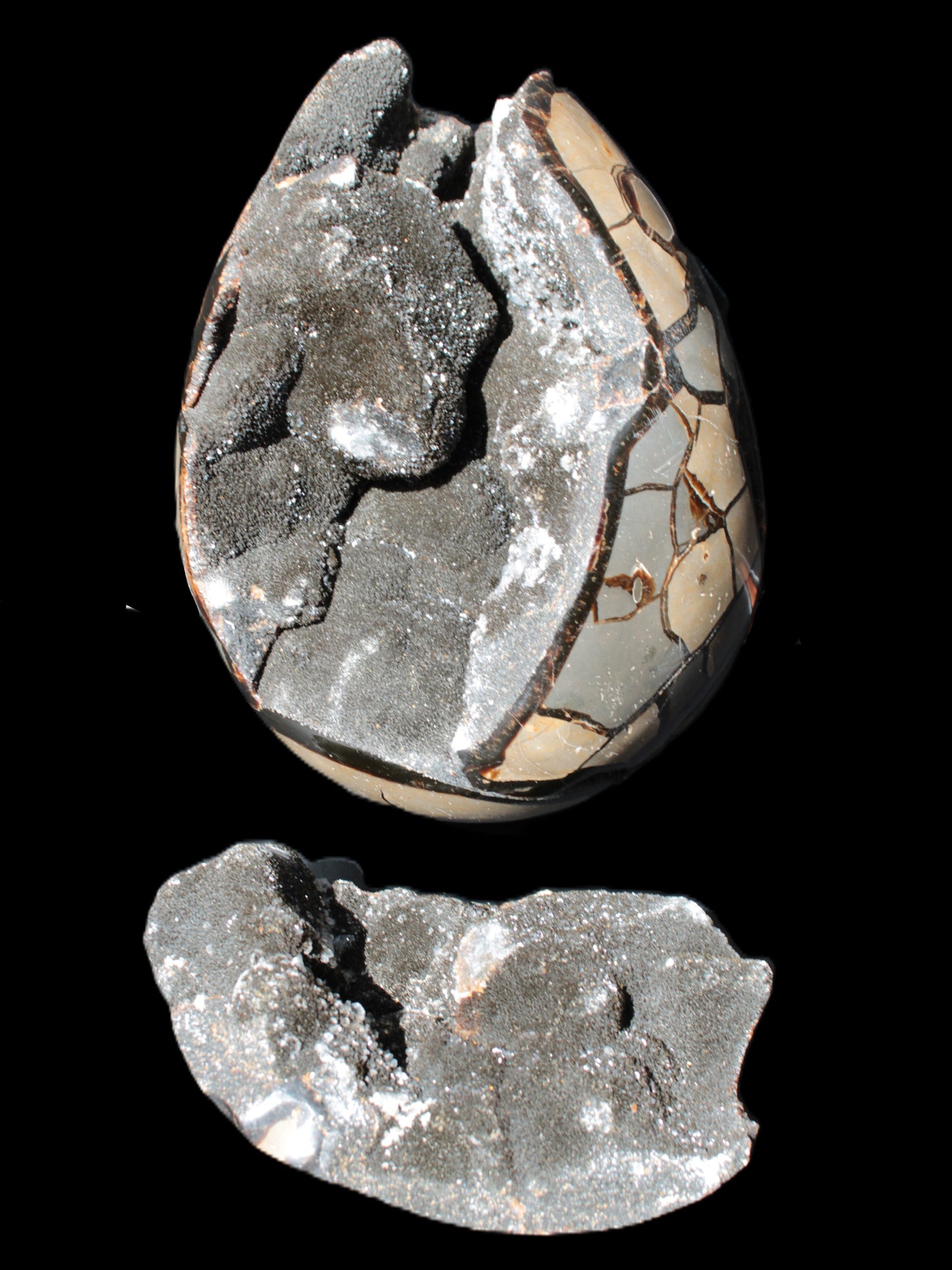 Stunning Septarian Dragon Stone cathedral geode 220*168*146mm 7980g Rocks and Things Store