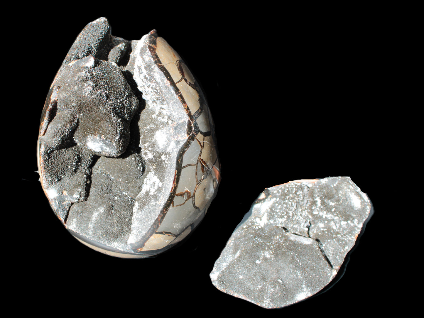 Stunning Septarian Dragon Stone cathedral geode 220*168*146mm 7980g Rocks and Things Store