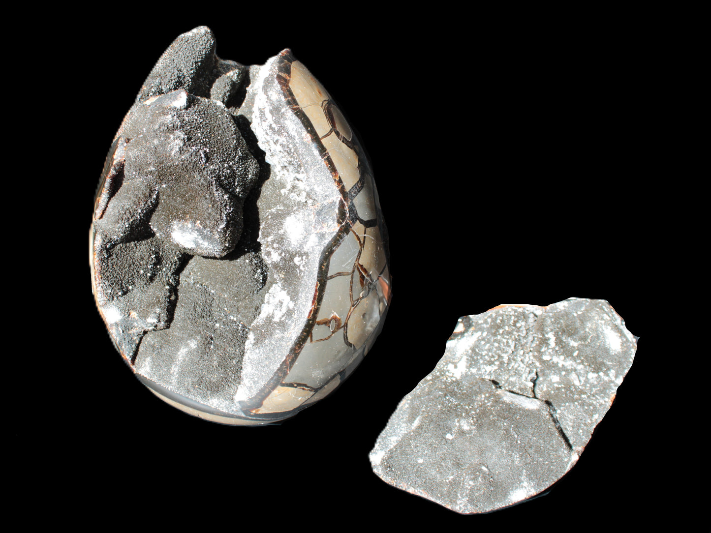 Stunning Septarian Dragon Stone cathedral geode 220*168*146mm 7980g Rocks and Things Store