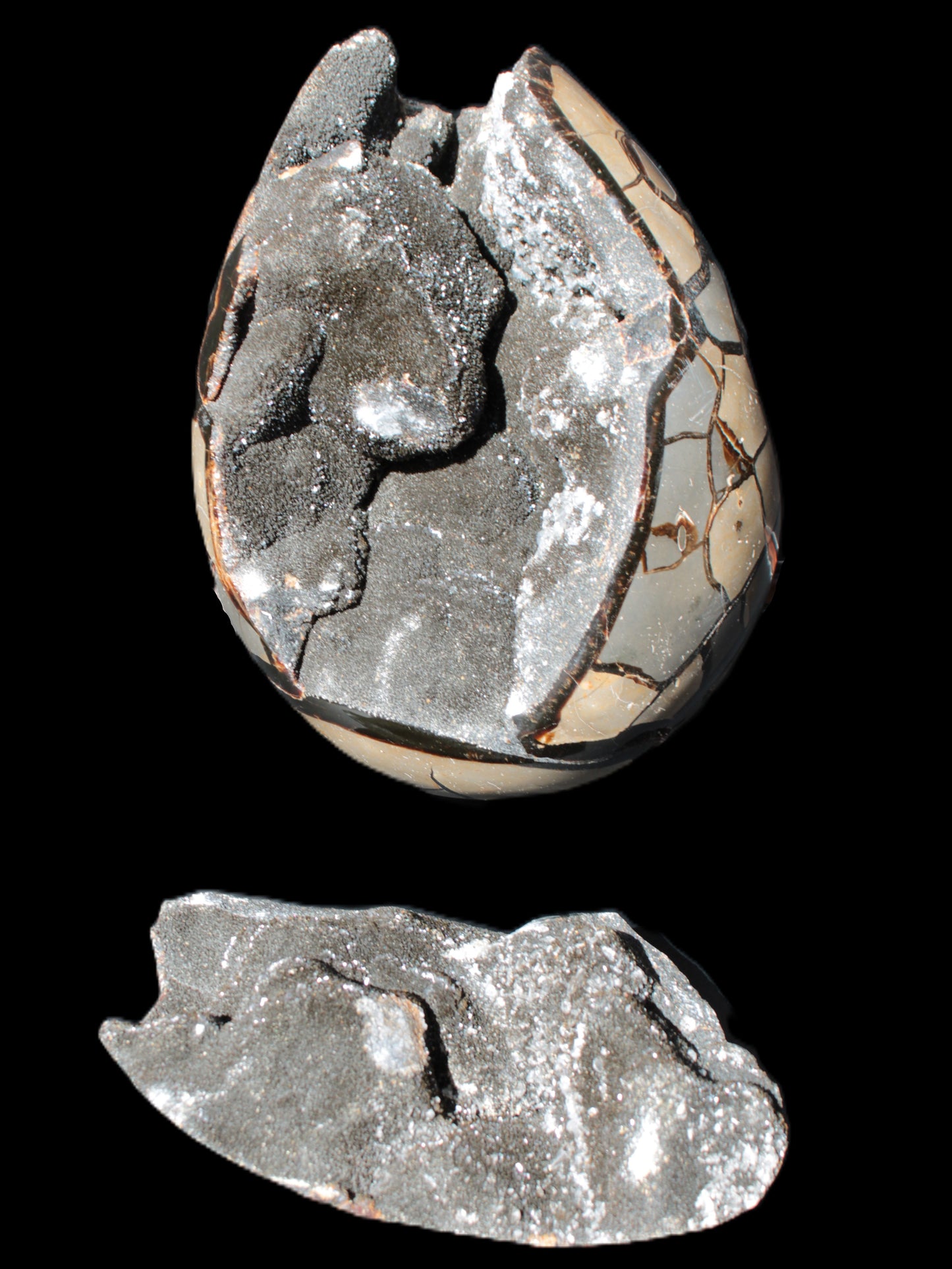 Stunning Septarian Dragon Stone cathedral geode 220*168*146mm 7980g Rocks and Things Store