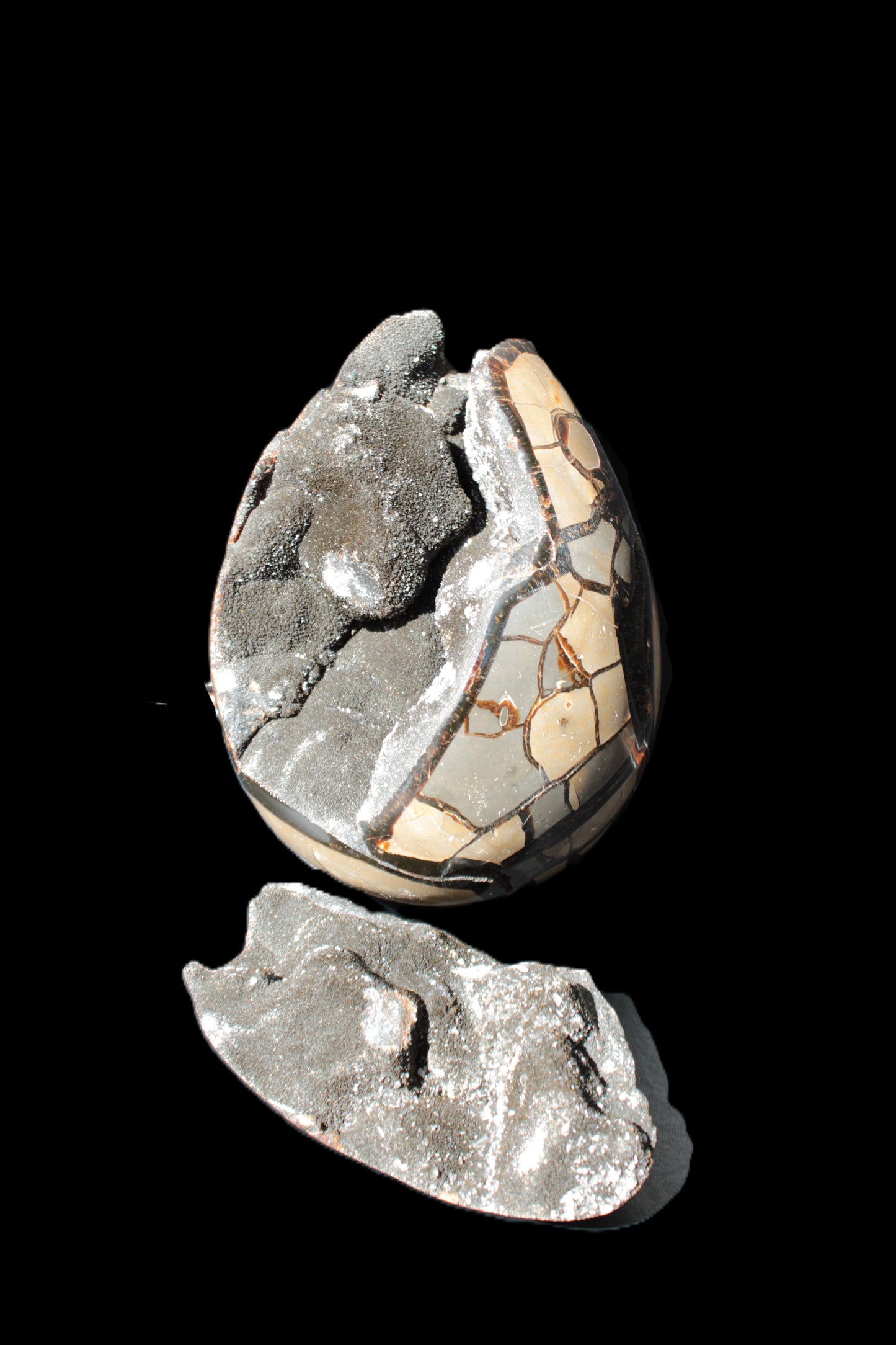 Stunning Septarian Dragon Stone cathedral geode 220*168*146mm 7980g Rocks and Things Store