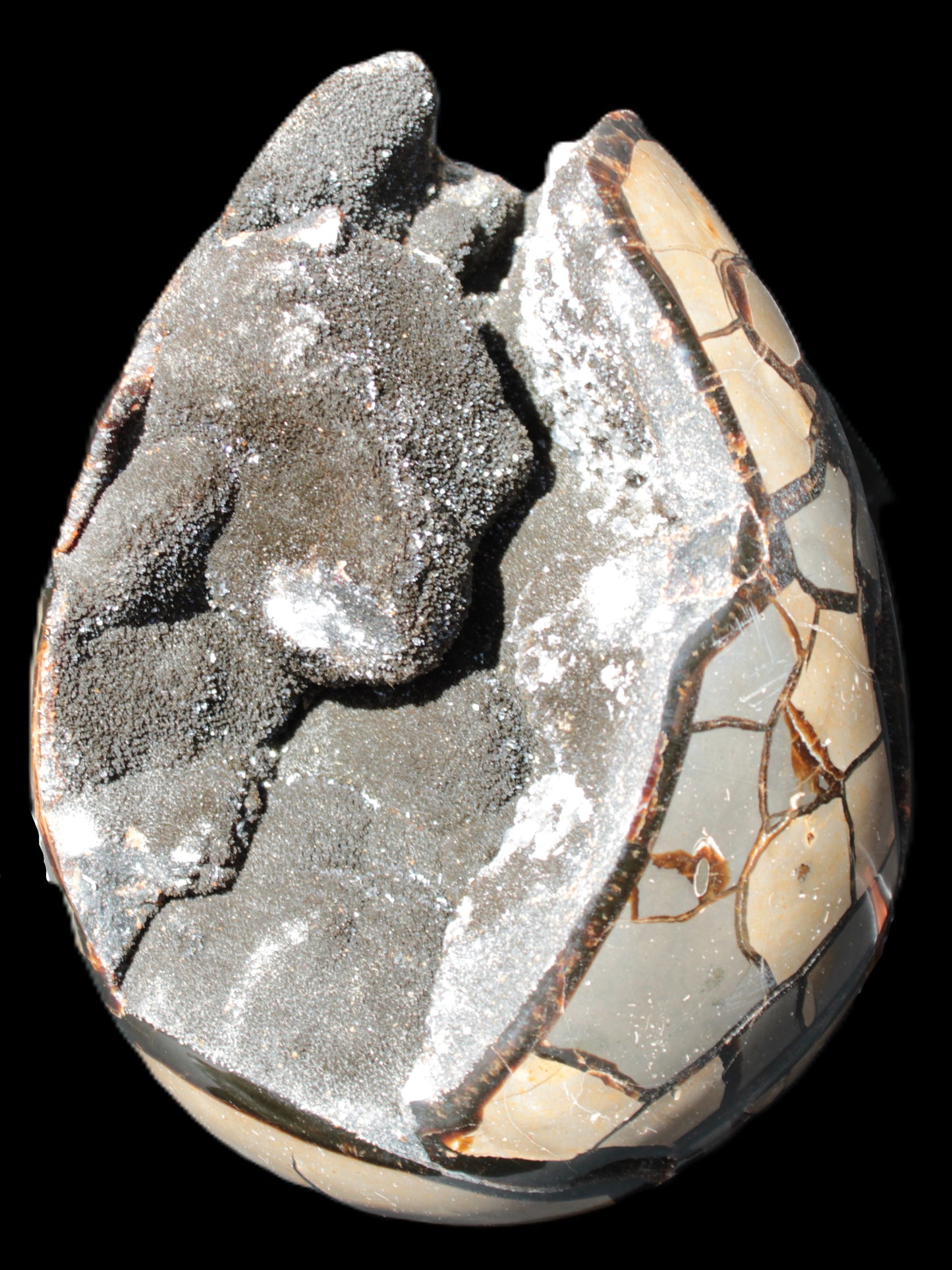 Stunning Septarian Dragon Stone cathedral geode 220*168*146mm 7980g Rocks and Things Store