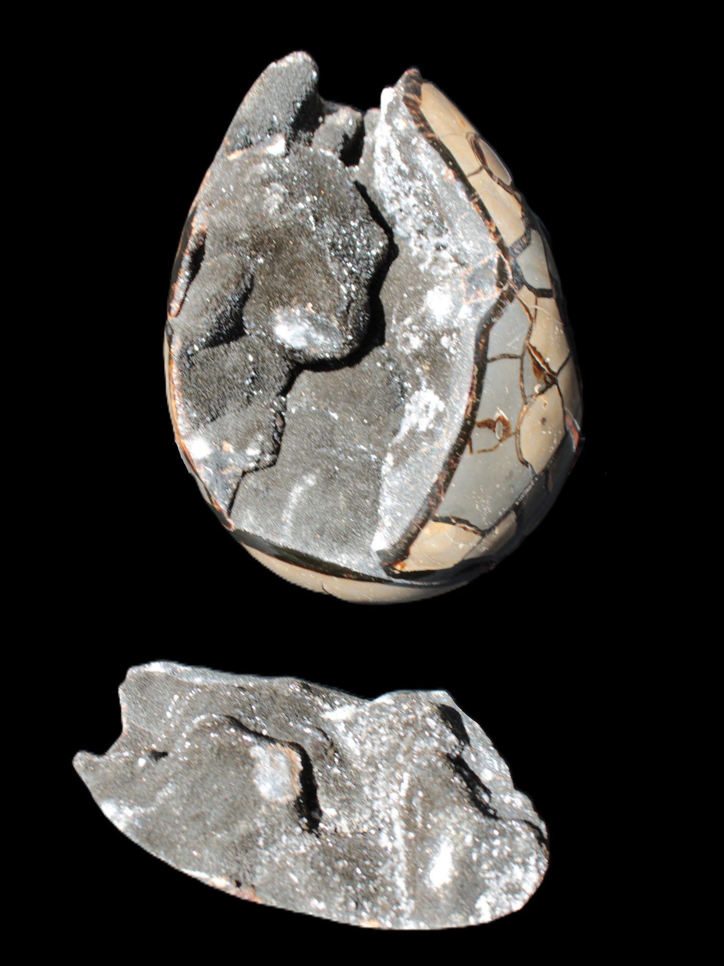 Stunning Septarian Dragon Stone cathedral geode 220*168*146mm 7980g Rocks and Things Store
