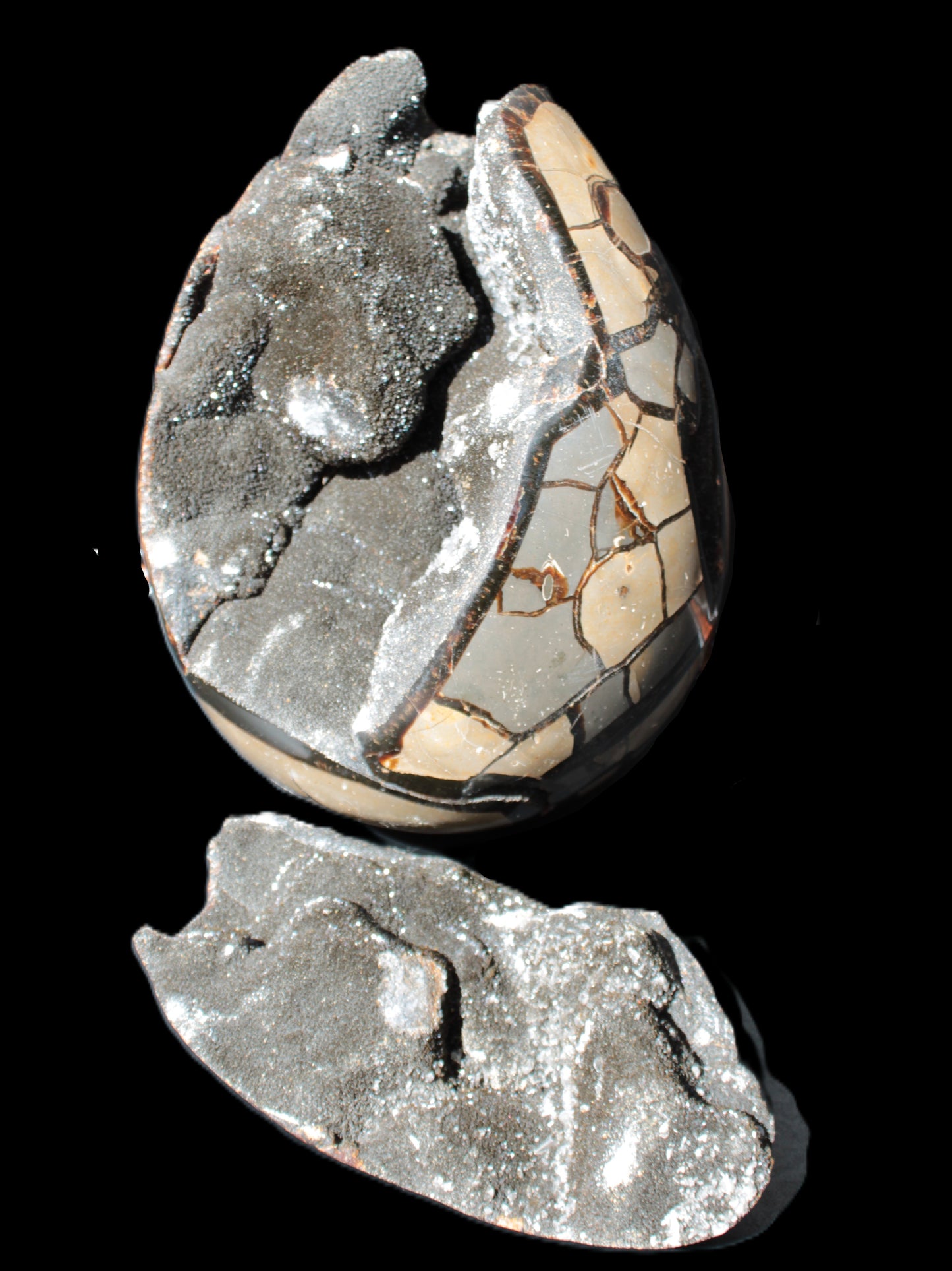 Stunning Septarian Dragon Stone cathedral geode 220*168*146mm 7980g Rocks and Things Store