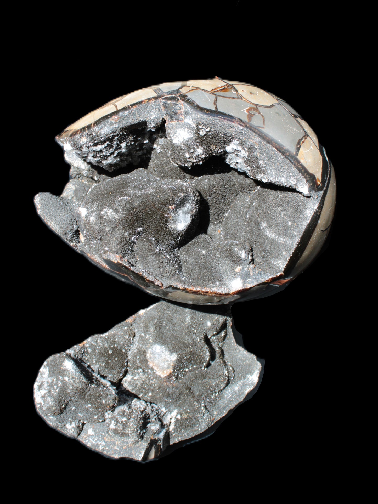 Stunning Septarian Dragon Stone cathedral geode 220*168*146mm 7980g Rocks and Things Store