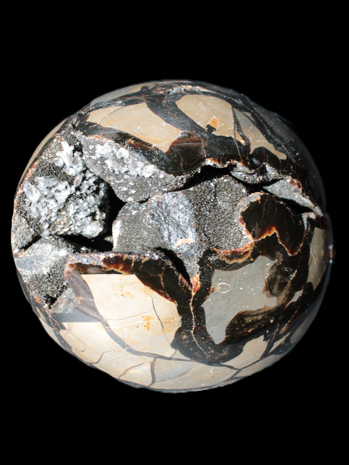 Stunning Septarian Dragon Stone cathedral geode 220*168*146mm 7980g Rocks and Things Store